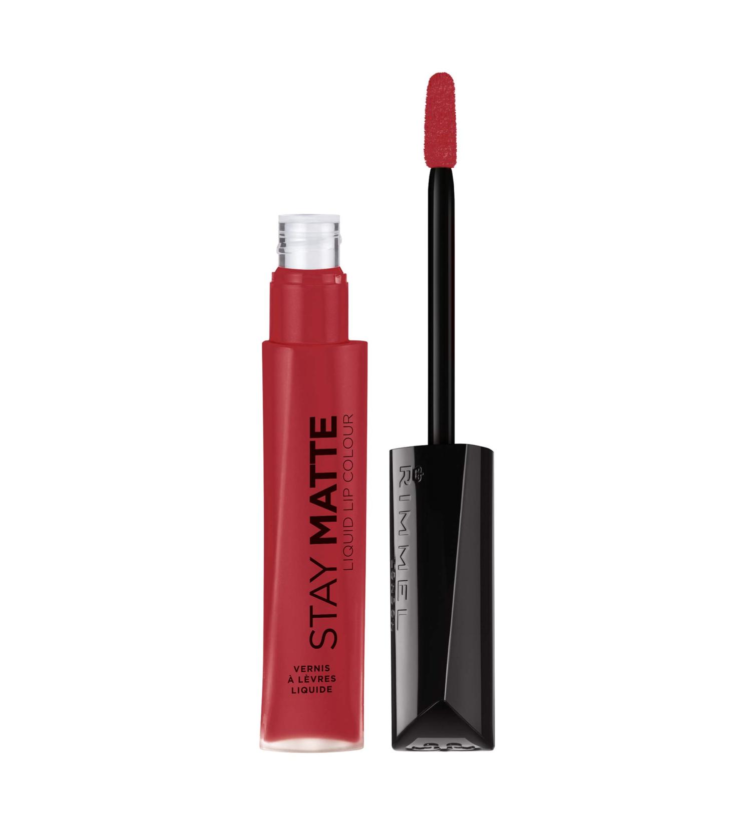 Rimmel Stay Matte Lip Liquid  Fire Starter  0.21 Fl Oz (Pack of 1) Fire Starter Pack of 1 - Buy Online on SooperMarket.com