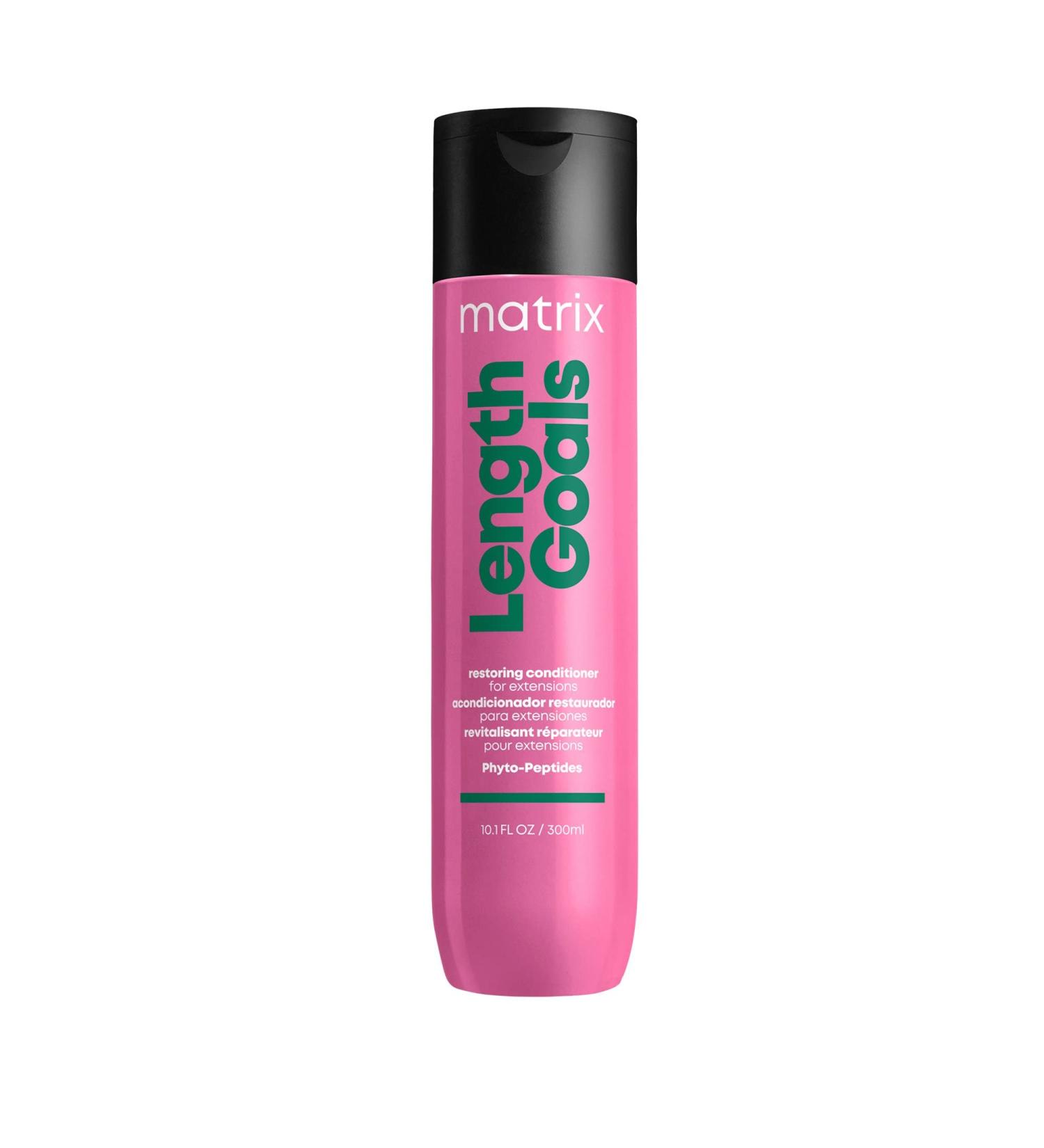 Matrix Length Goals Conditioner for Extensions - 10 Fl. Oz | Softens & Nourishes Hair, Paraben-Free, Detangling Formula for Hair Extensions & Wigs - Buy Online on SooperMarket.com