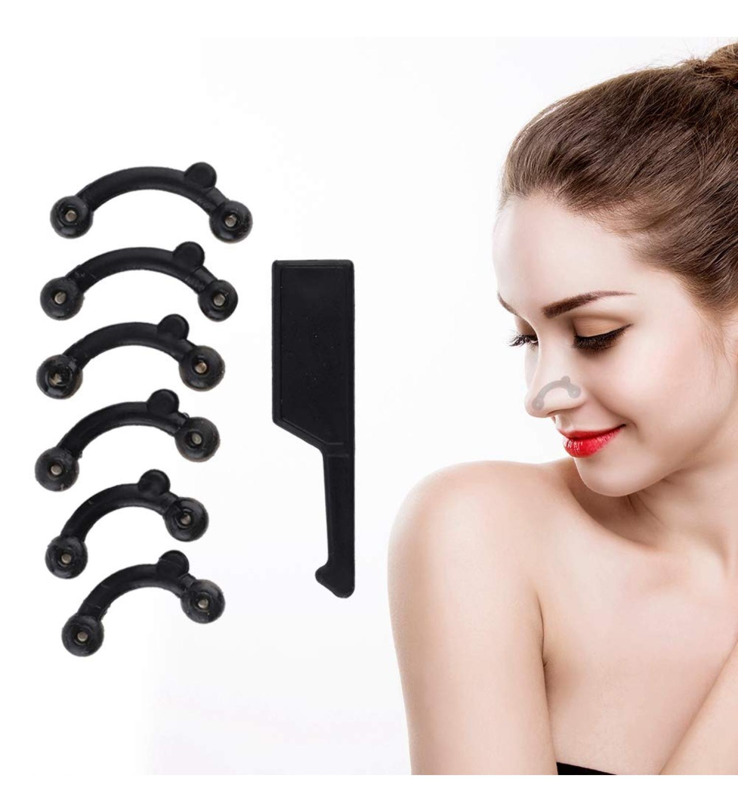 Nose Up Invisible Nose Shaper Shaping Lifting Straightening Clip Bridge Beauty Enhancer Nose Slimming Device Straightener Corrector High Up Tool for Men and Women (Black) - Buy Online on SooperMarket.com