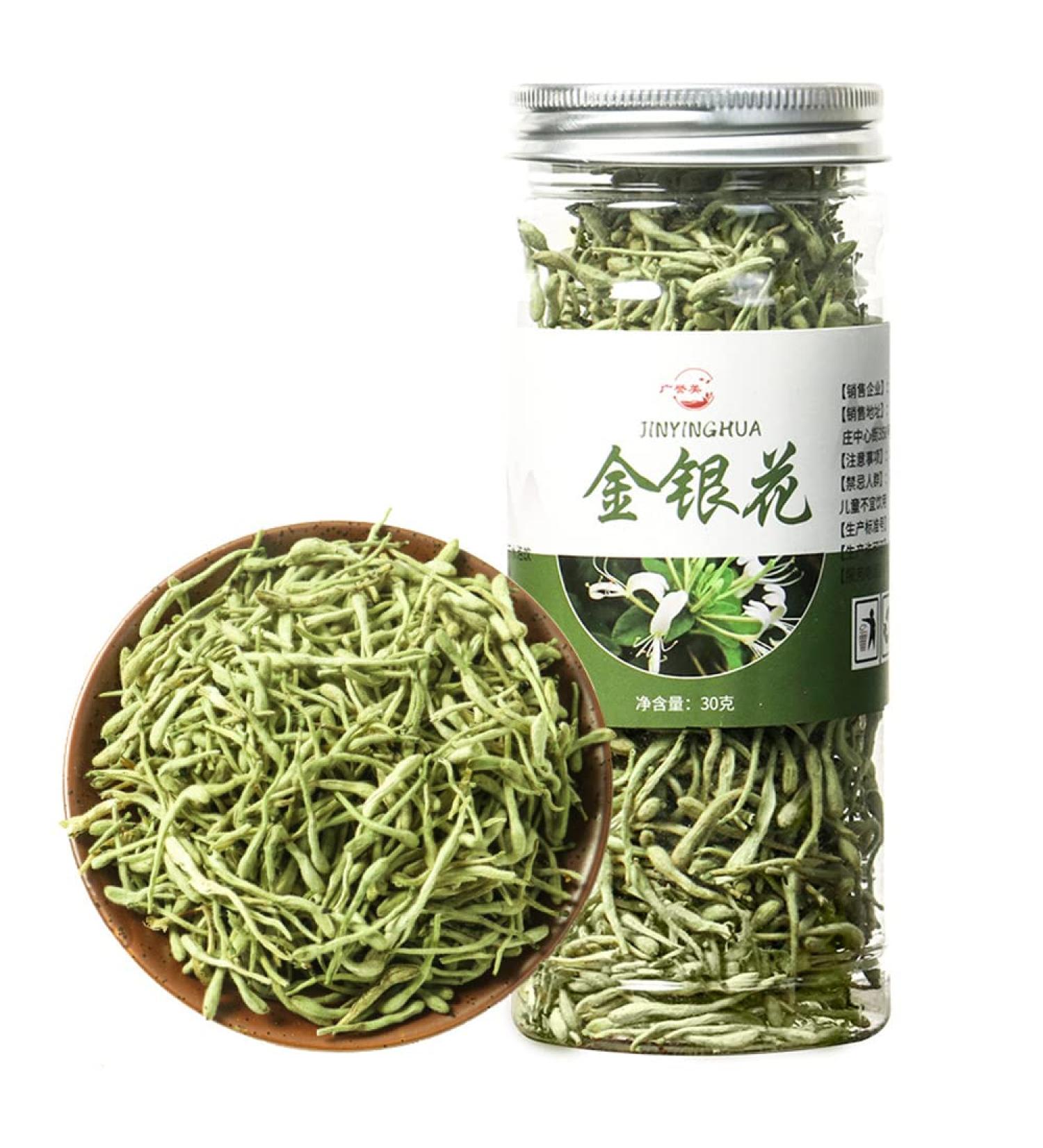 cn herb 30g Honeysuckle Canned Tea Is Naturally Dried Without Sulfur and Gluten - Buy Online on SooperMarket.com