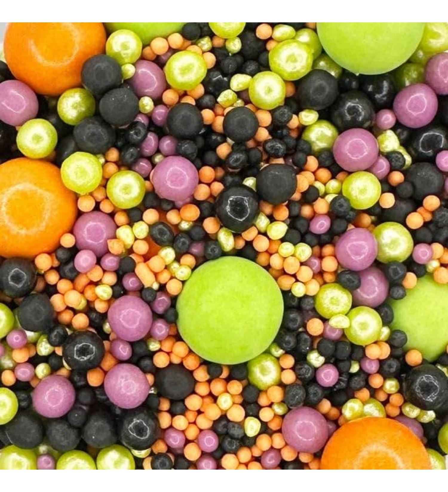 Stef Chef Halloween Luxe Pearl Sprinkle Mix - 80g
