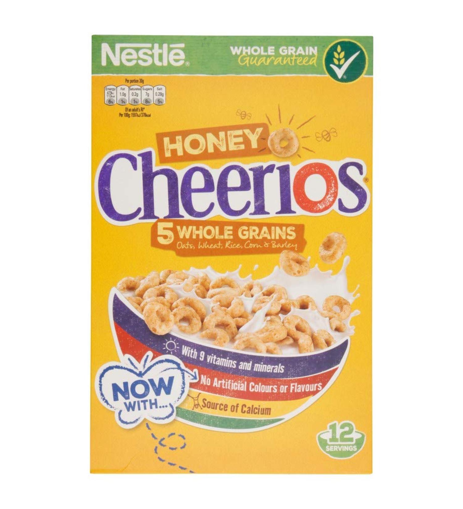 Nestle Honey Cheerios 370g - Buy Online on SooperMarket.com