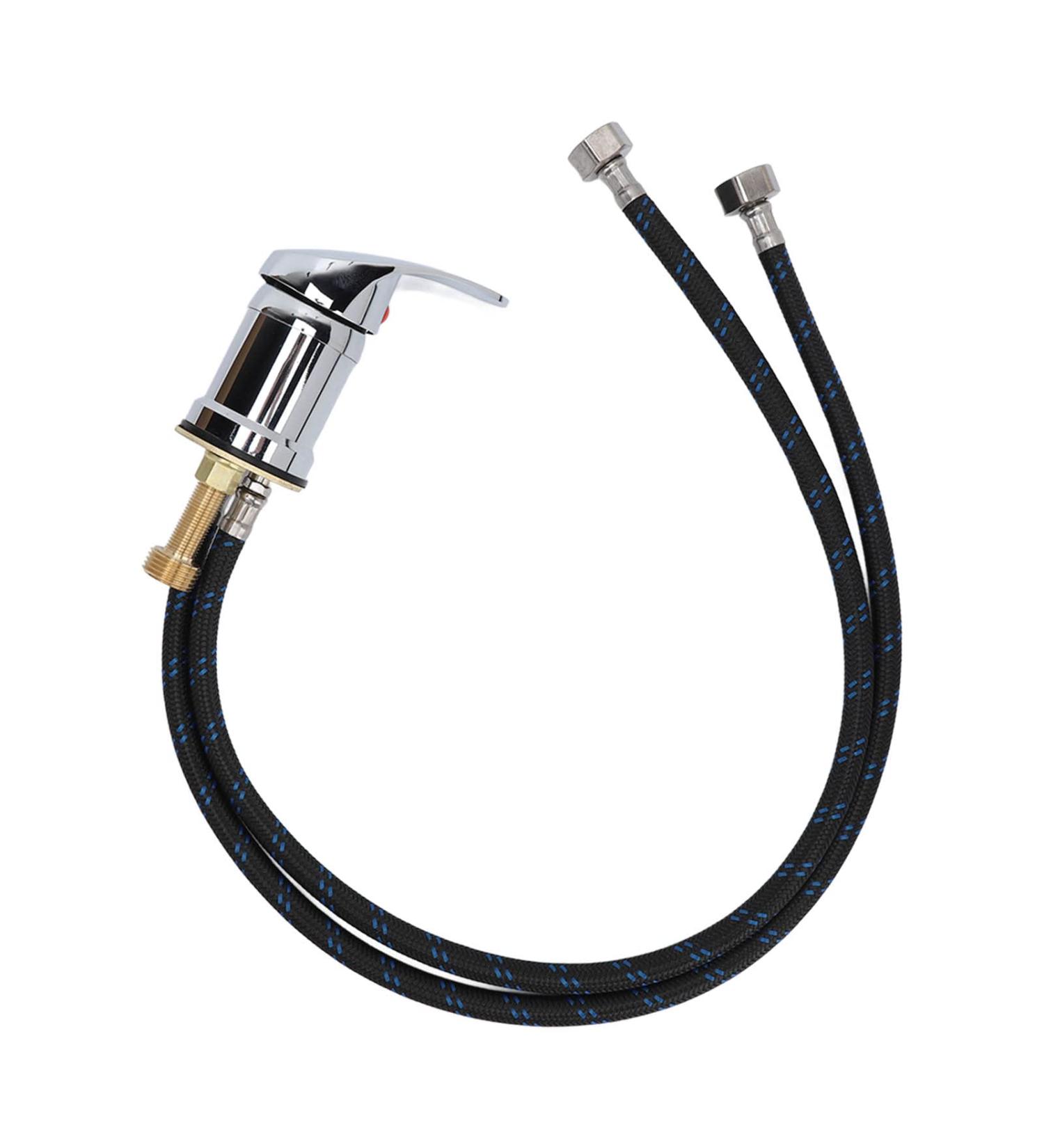 Salon Shampoo Basin Faucet Mixing Valve Barber and Stylist Hair Salon Accessories Professional Shampoo Bowl Faucet Hose for Shampoo Bed Provide Comfortable and Functional Hair Washing Experience - Buy Online on SooperMarket.com