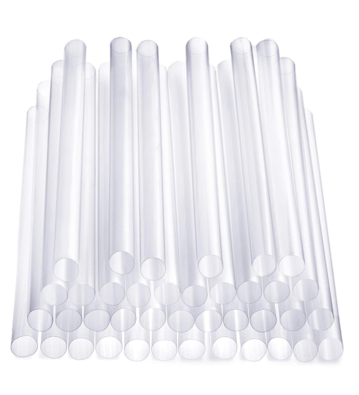 Comfy Package Clear Jumbo Smoothie Straws - 100 Pack - Buy Online on SooperMarket.com