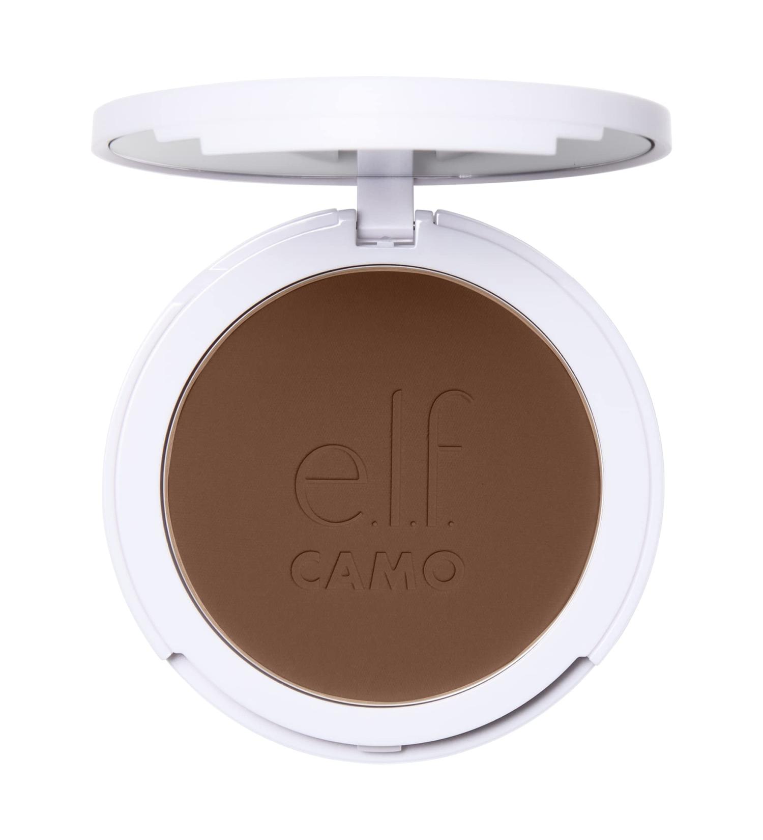 e.l.f. Camo Powder Foundation Rich 620 W 8g - Primer-Infused Long-Lasting Coverage - Buy Online on SooperMarket.com
