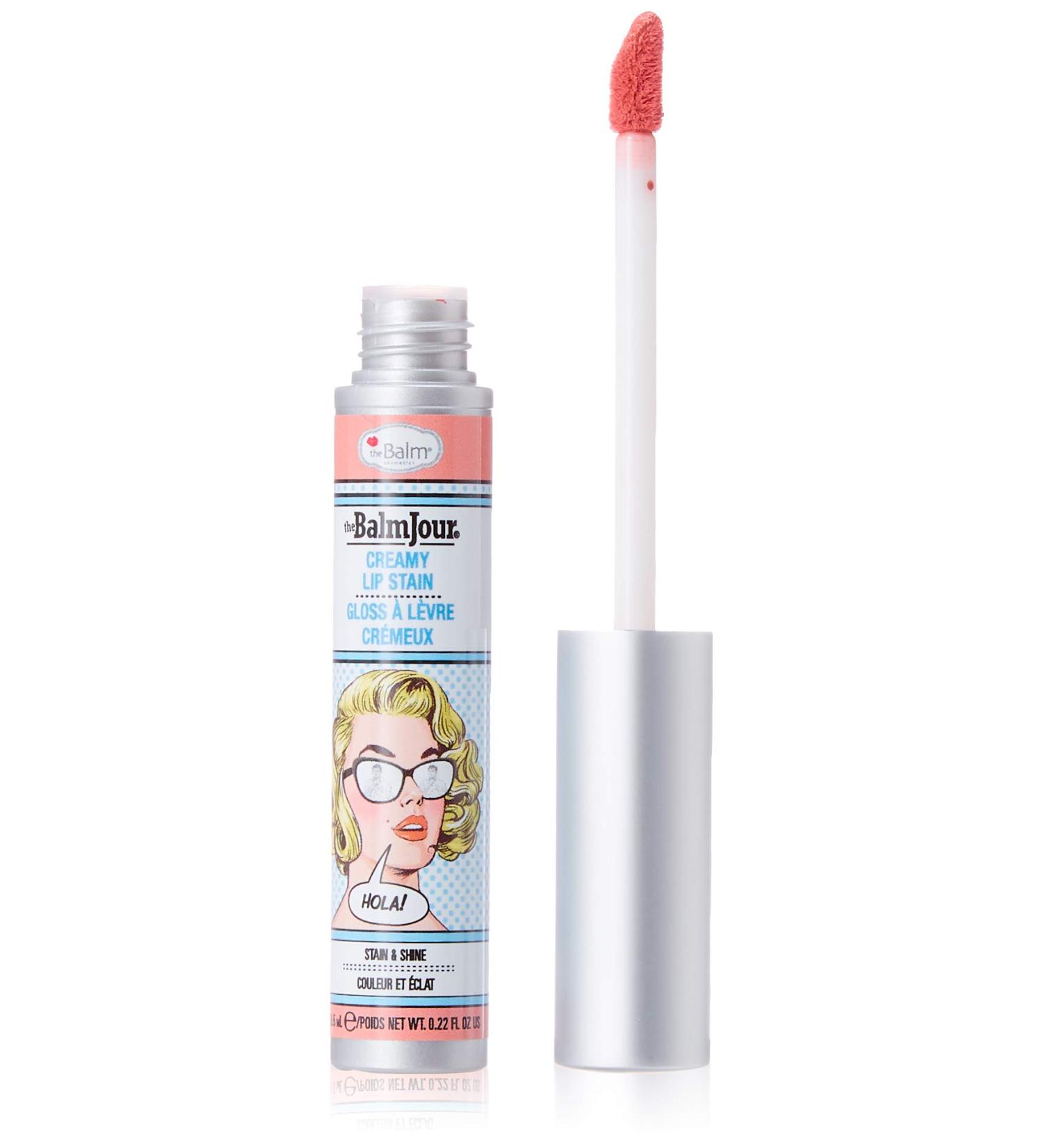 theBalm theBalmJour Lip Stain Hola! - Long-Lasting Lip Stain in Vibrant Shade - Buy Online on SooperMarket.com
