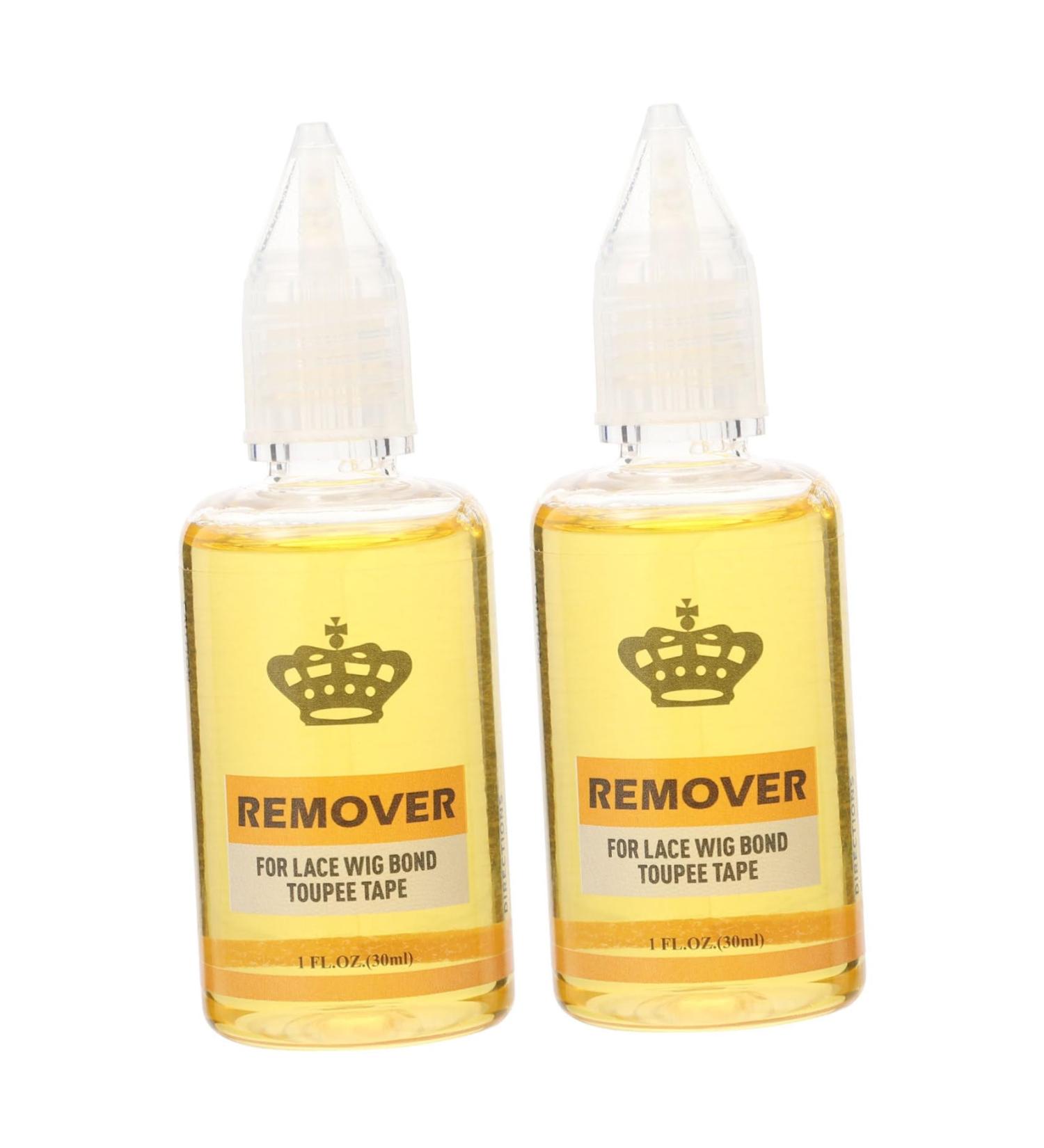 2 Hair Extension Glue Remover - Lace Glue & Tape Remover for Wigs | 30ml Adhesive Solution - Buy Online on SooperMarket.com