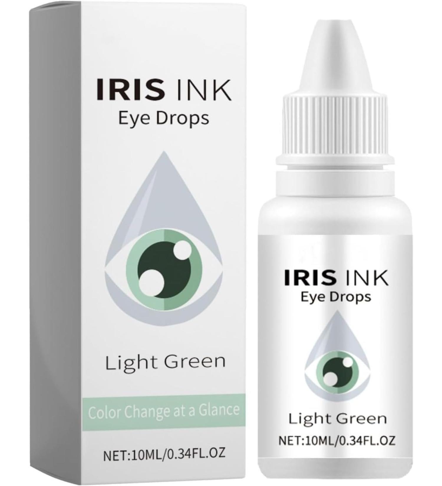 GERRIT Eye Color Changing Drops - Light Green IrisInk Fancy Drops to Lighten & Brighten Eye Color - Buy Online on SooperMarket.com