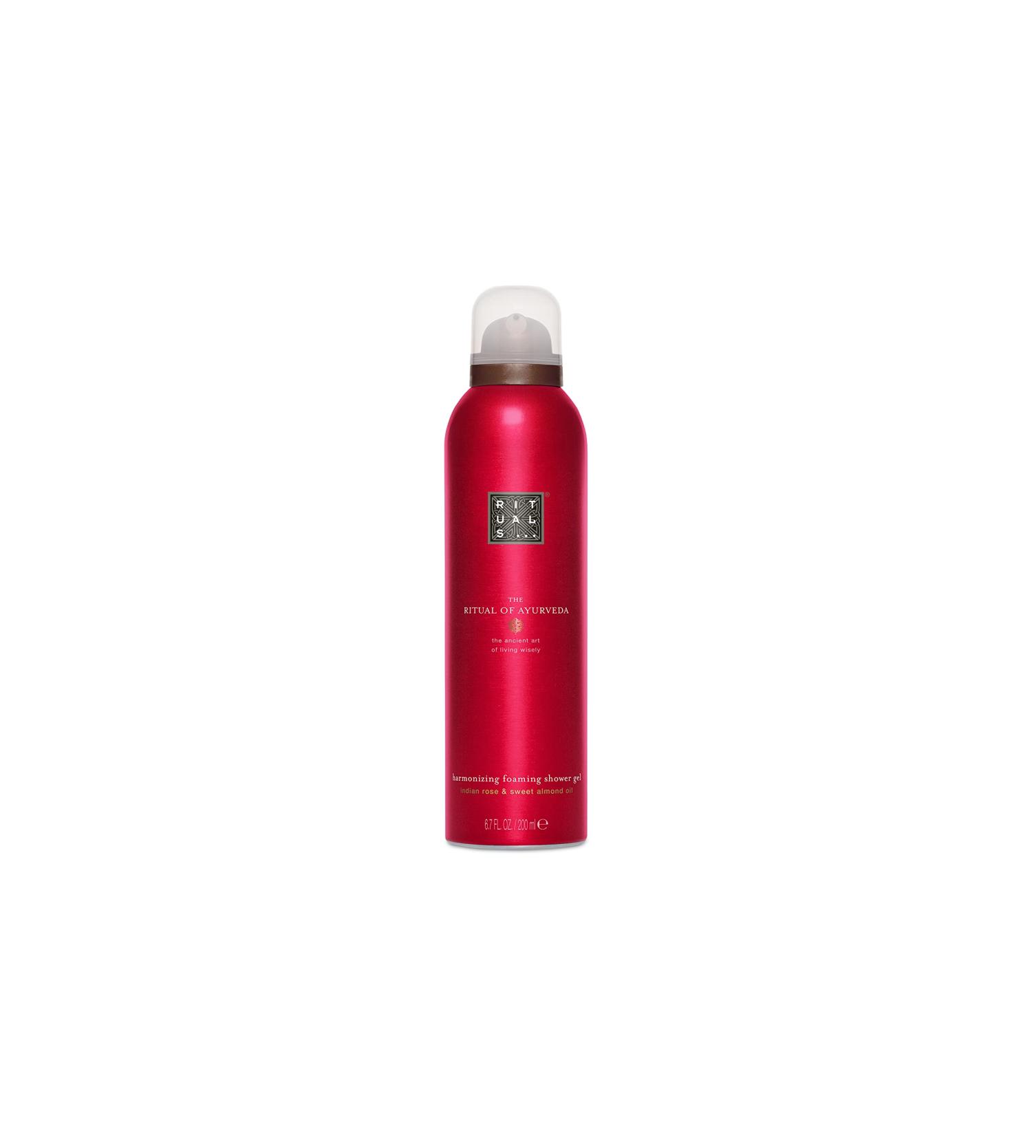 RITUALS Ayurveda Foaming Shower Gel - Sweet Almond Oil & Indian Rose - 6.7 Fl Oz - Buy Online on SooperMarket.com