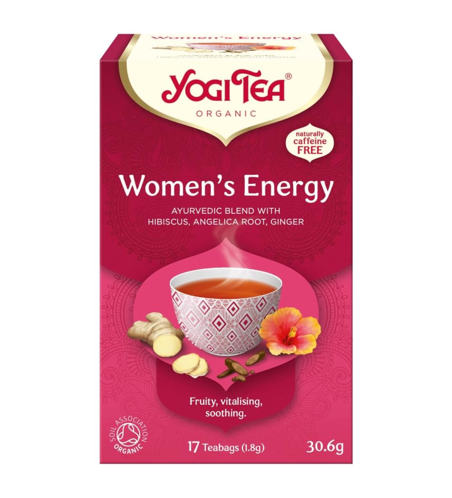 YOGI TEA WOMENS ENERGY - Buy Online on SooperMarket.com