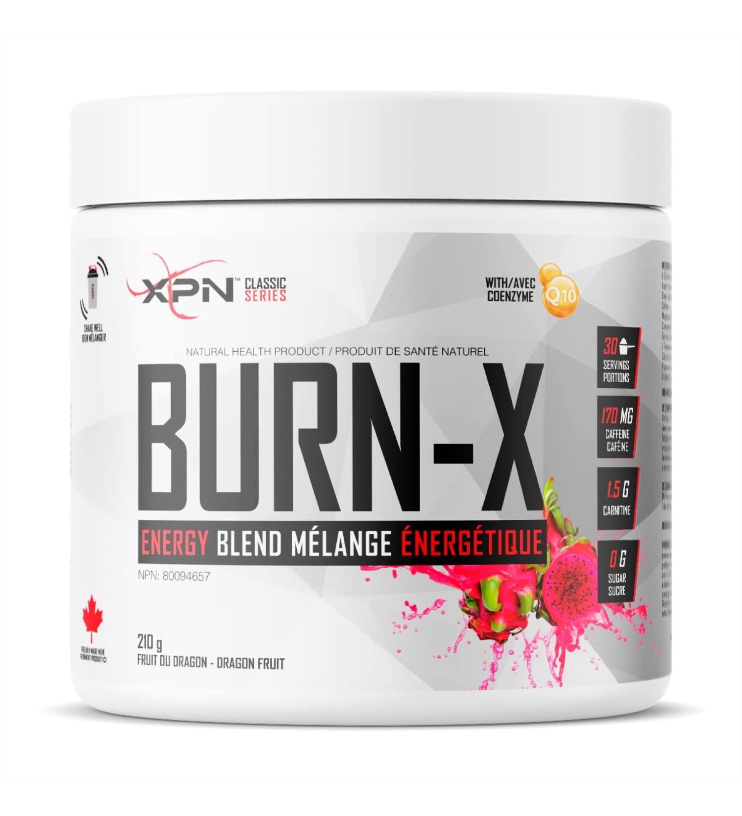 BURN-X | XPN | ENERGY POWDER FORMULA | 210G | 30 SERVINGS | (Dragon Fruit) - Buy Online on SooperMarket.com