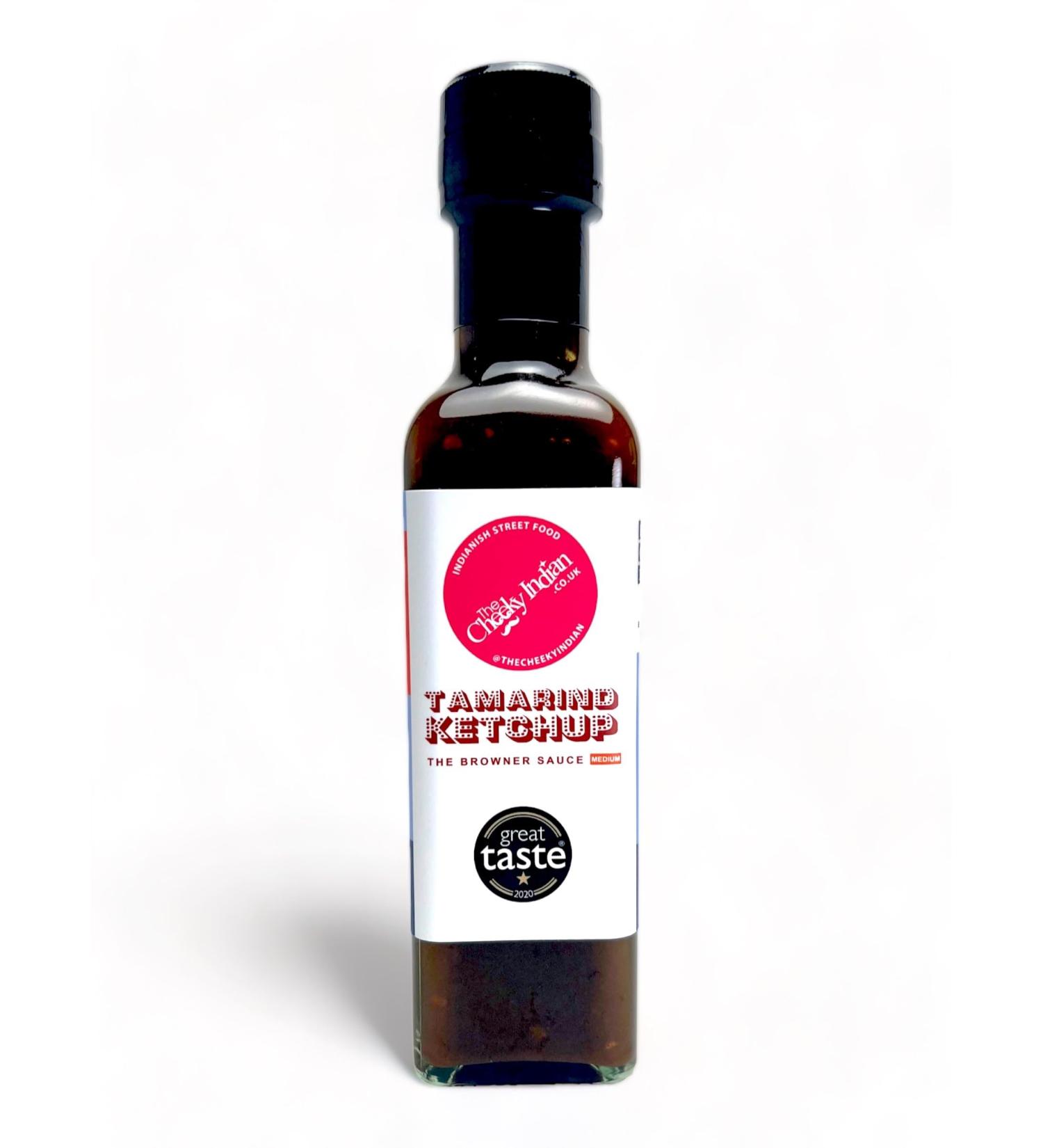 Cheeky Indian Tamarind Ketchup 220g - Organic, Sweet & Tangy Sauce for Marinades, Dips - Dairy & Gluten Free - Buy Online on SooperMarket.com