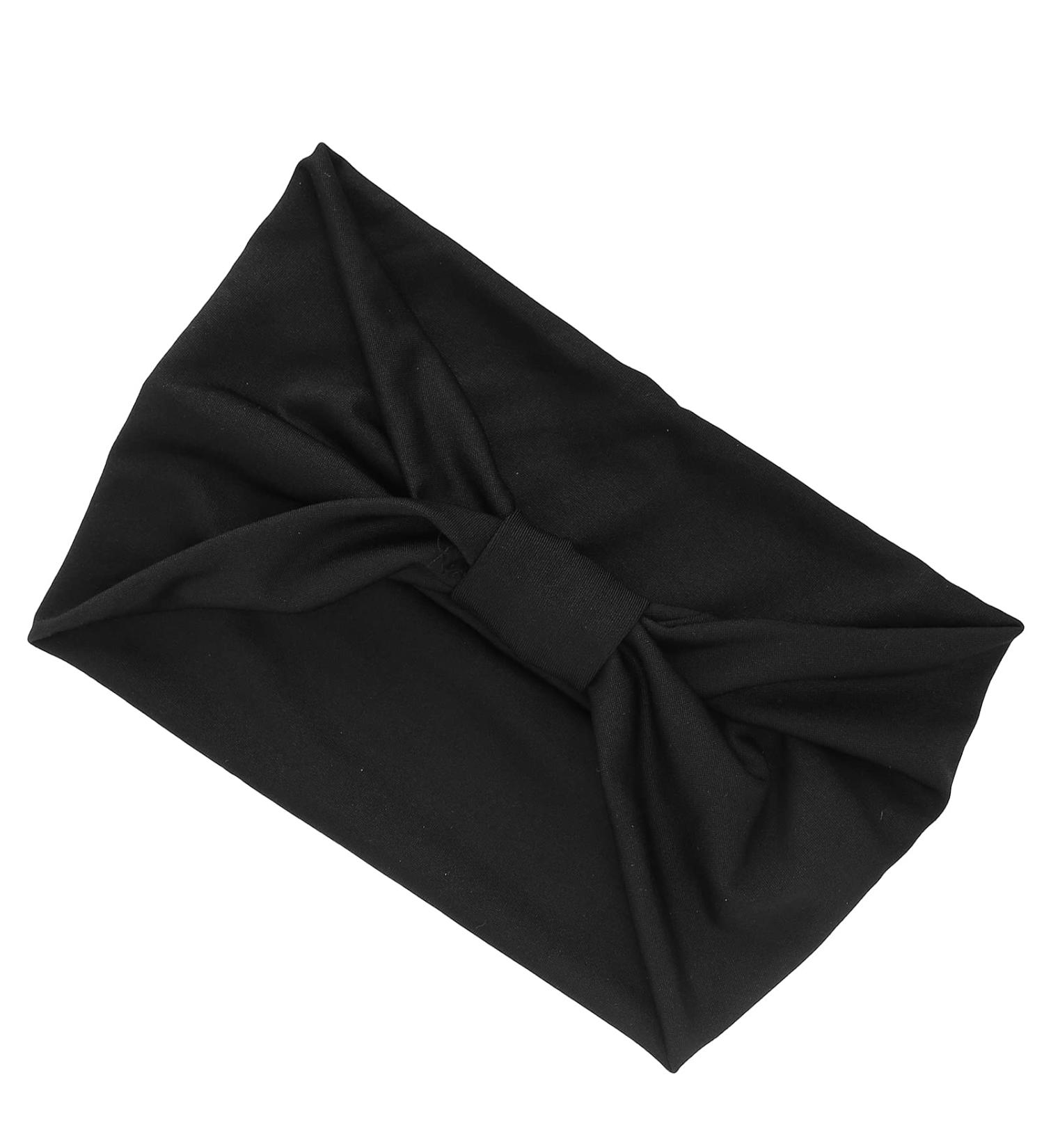 Twist Headbands Fabric Cross Twist Hair Band Knot Non-slip Stretchy Headband Women's Hair Band Accessories (Black) - Buy Online on SooperMarket.com