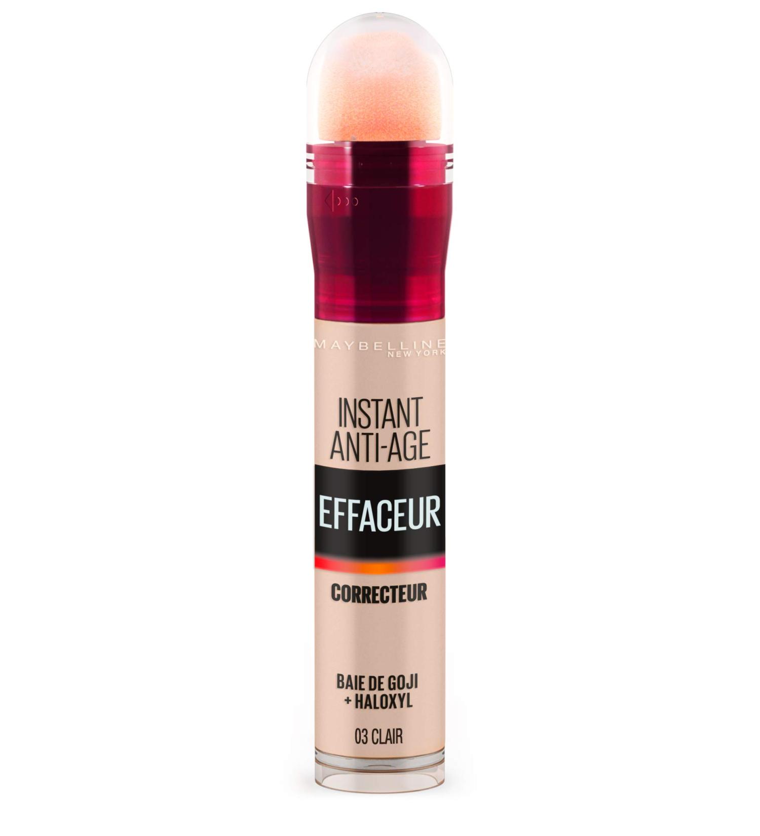 Maybelline New York Instant Anti-Aging Concealer Fluid Clear Tint (03) - 6.8 ml | International Shipping Available - Buy Online on SooperMarket.com