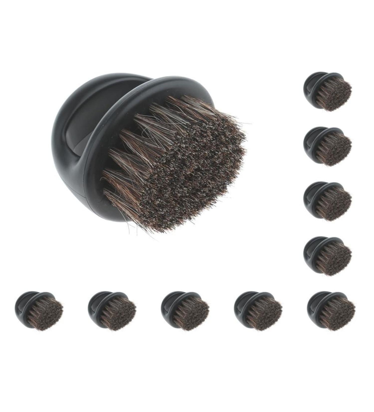 Shaving Brush for Men - 10 Pack (Black) | Premium Quality & International Shipping - Buy Online on SooperMarket.com