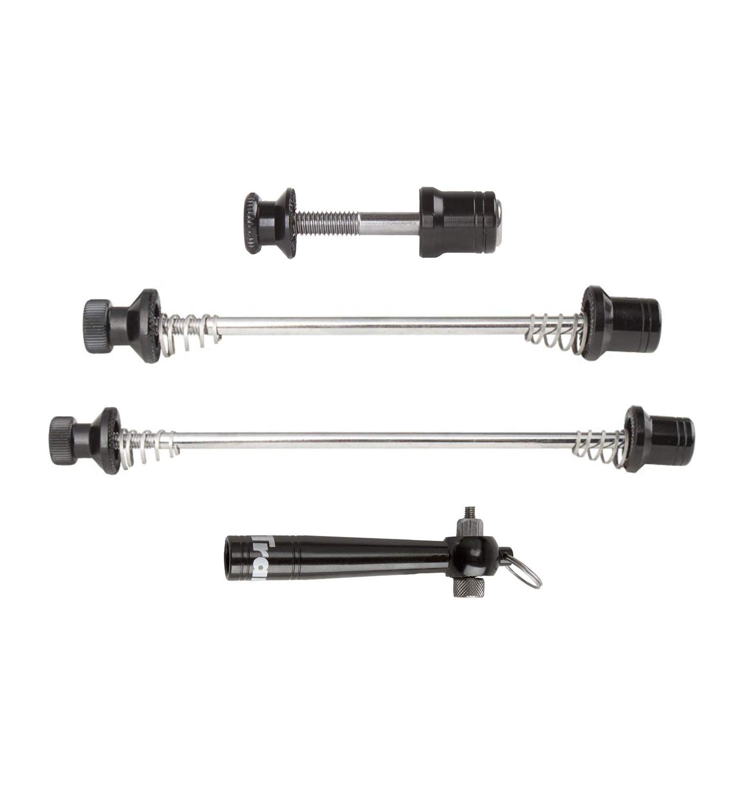 TranzX Unisex Adult Quick Release Set | Theft Protection & Durable Design - Buy Now! - Buy Online on SooperMarket.com