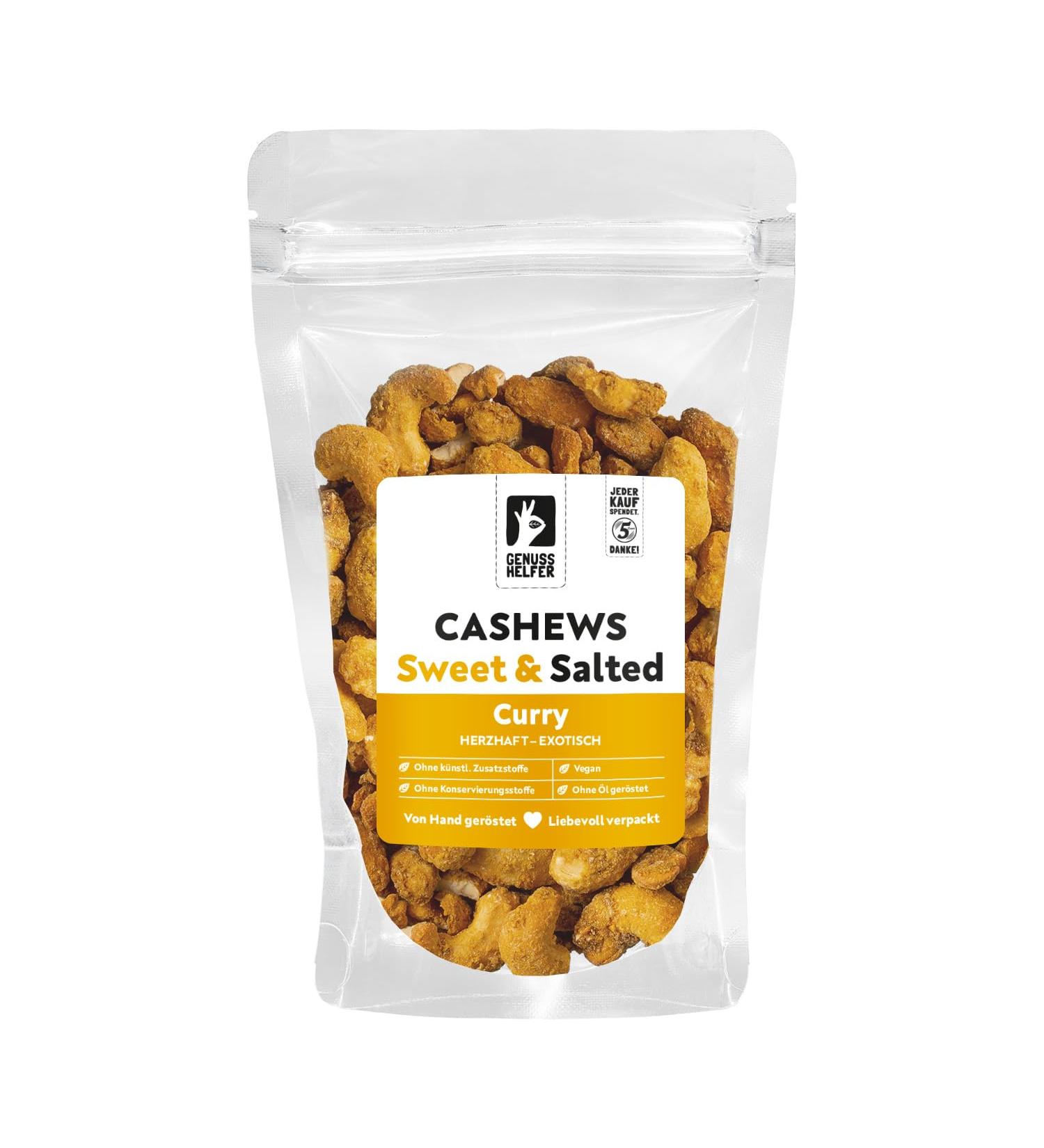 Bremer Gew rzhandel Cashews with Curry Sweet & Salty Snack 100g | Addictive Gourmet Spices for International Shipping - Buy Online on SooperMarket.com