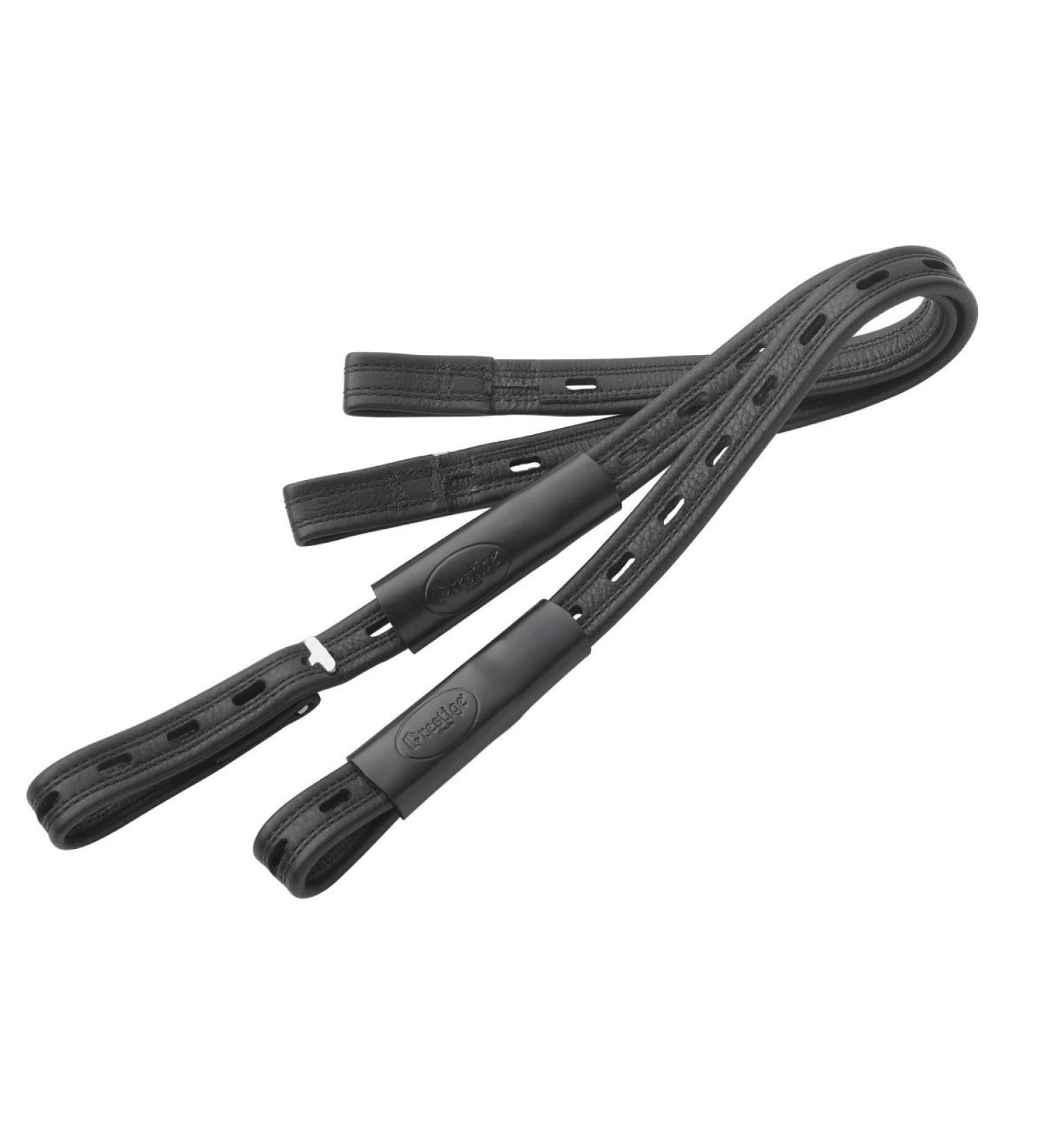 Prestige Stirrup Leathers IDEAL Dressage A019 Black S