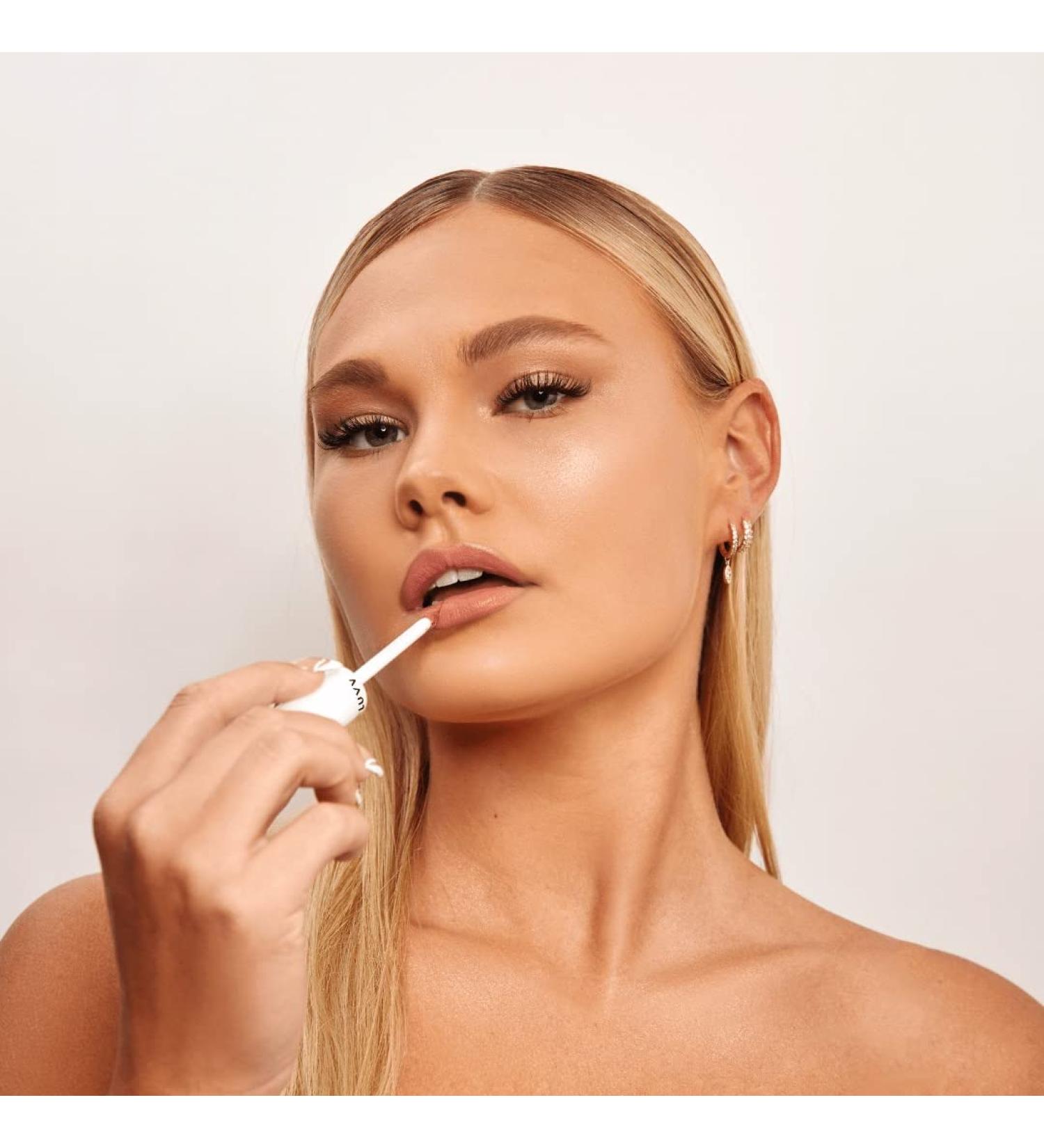 MADLUVV Rich Lip Kit - The Essential Nude Collection: Pinky Matte Lipstick, Shimmer Gloss, Liner - Buy Online on SooperMarket.com