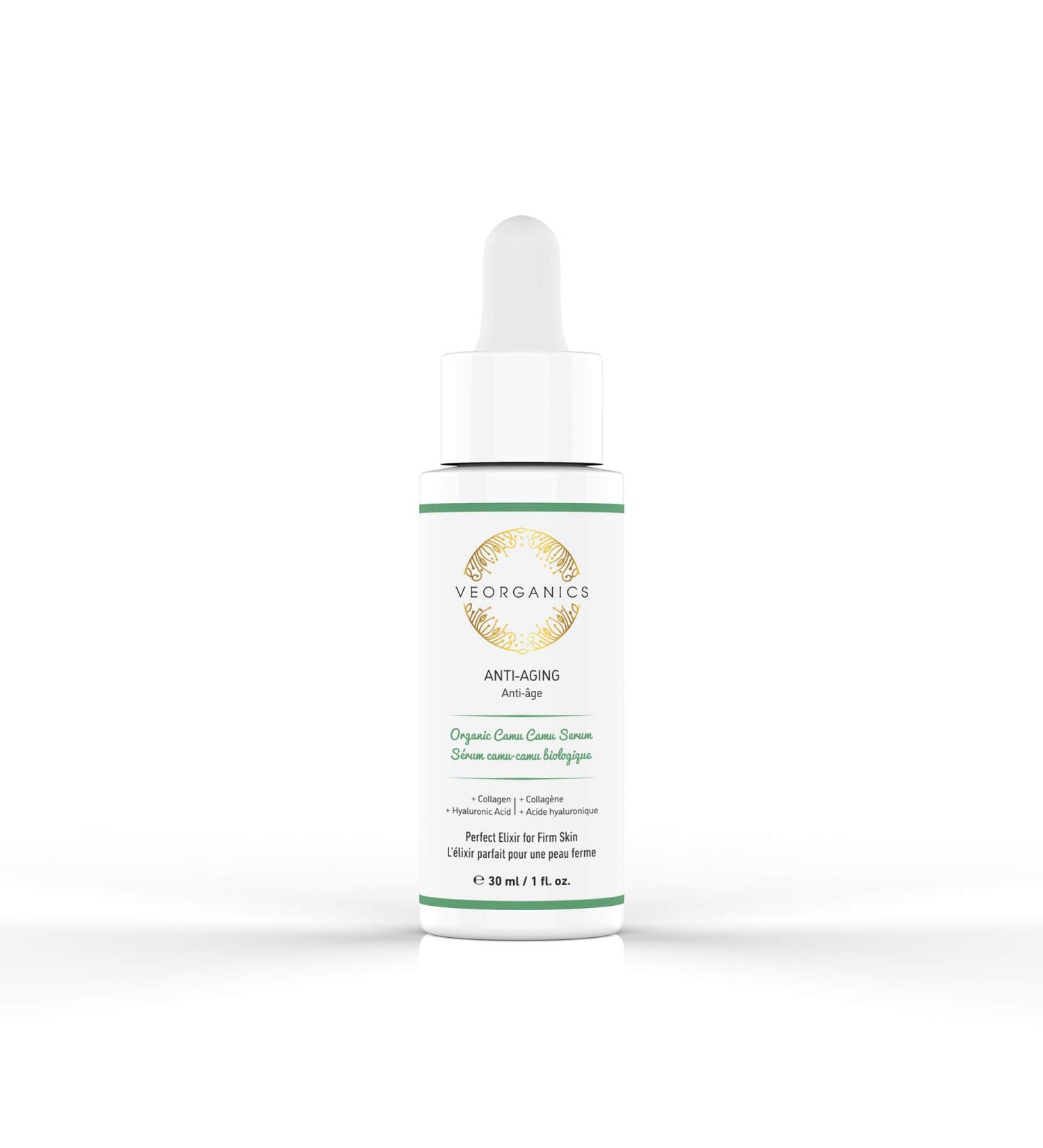 Organic Camu Camu Vitamin C Serum + Collagen & Hyaluronic Acid by VeOrganics