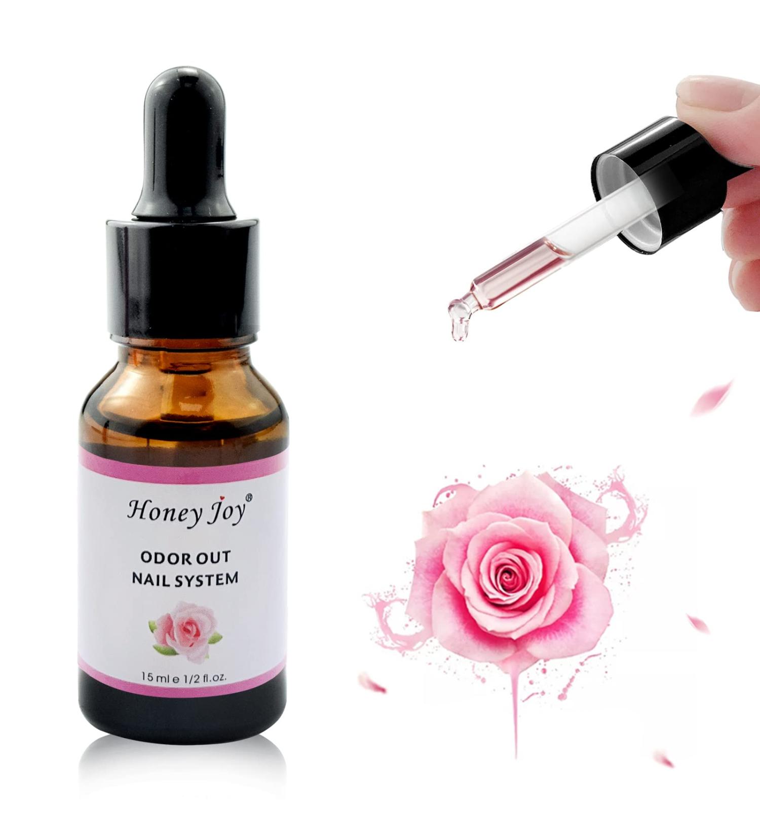 Nail Art 0.5 fl.oz Rose Fragrance Odorizer Acrylic Odor Reducer Liquid ODOR OUT Odorless Monomer Removal with Brush Pack of 1 HJ-NAP010  - Buy Online on SooperMarket.com