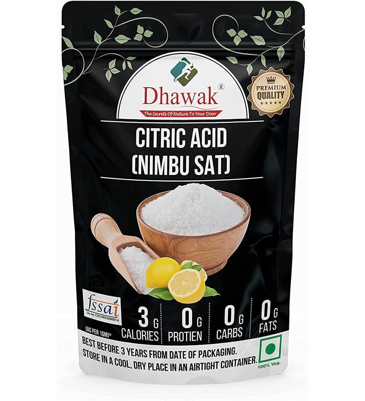 AOZA Dhawak Citric Acid | Nimbu Sat - 250 Grams. | Lemon Salt (Premium) - Buy Online on SooperMarket.com