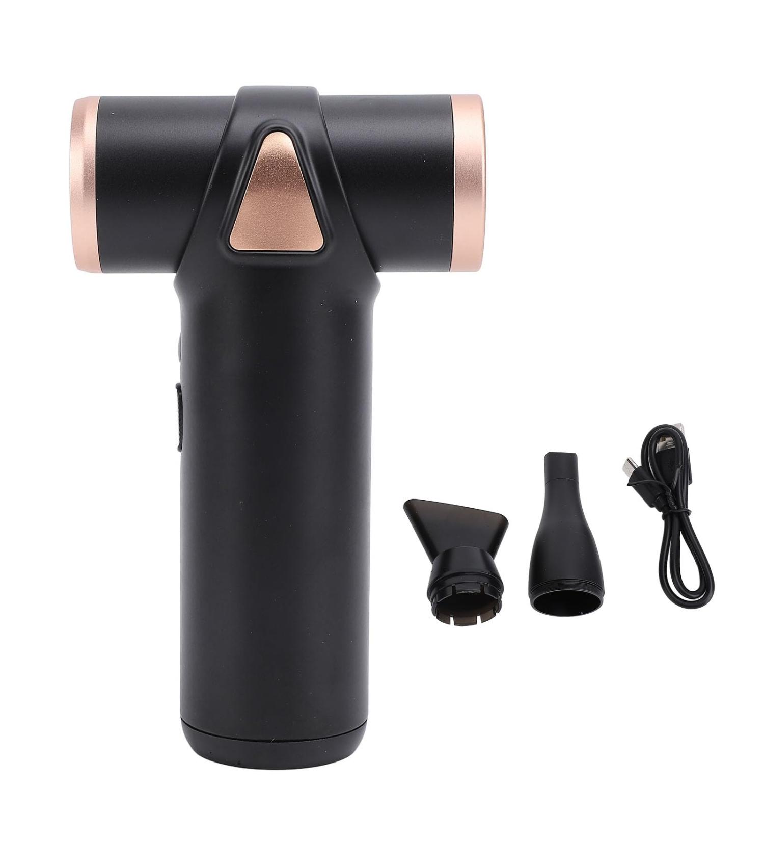 Mini Hair Dryer High Speed Multifunctional Aluminum Alloy Portable Blow Dryer Practical Lightweight Compact Size Cordless Hair Dryer for Outdoor Travel Hiking Camping - Buy Online on SooperMarket.com