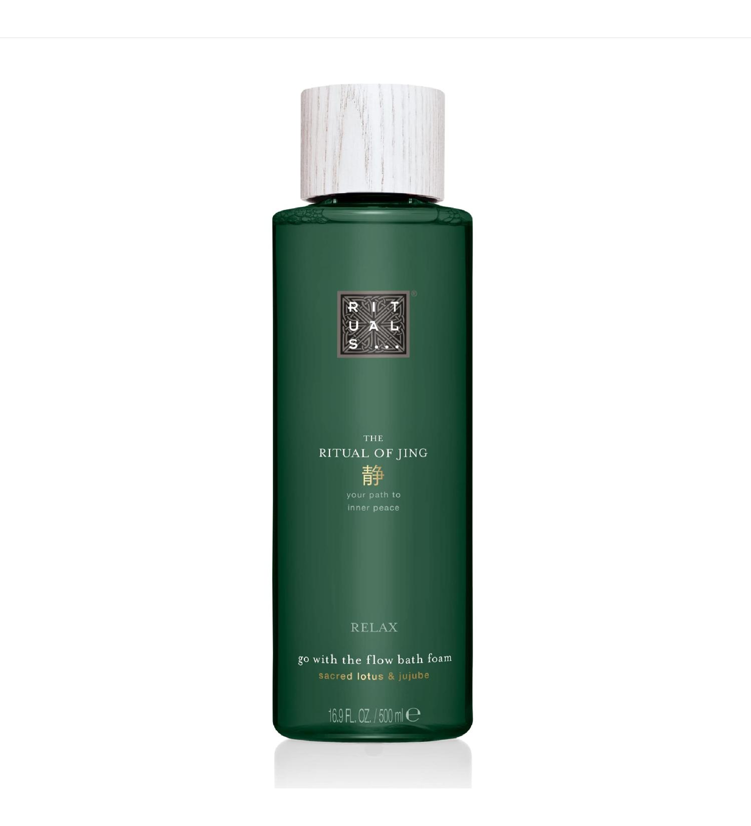 RITUALS Bubble Bath - The Ritual of Jing 500ml | Soothing Relaxation with Sacred Lotus Jujube & Chinese Mint - Shop Internationally - Buy Online on SooperMarket.com