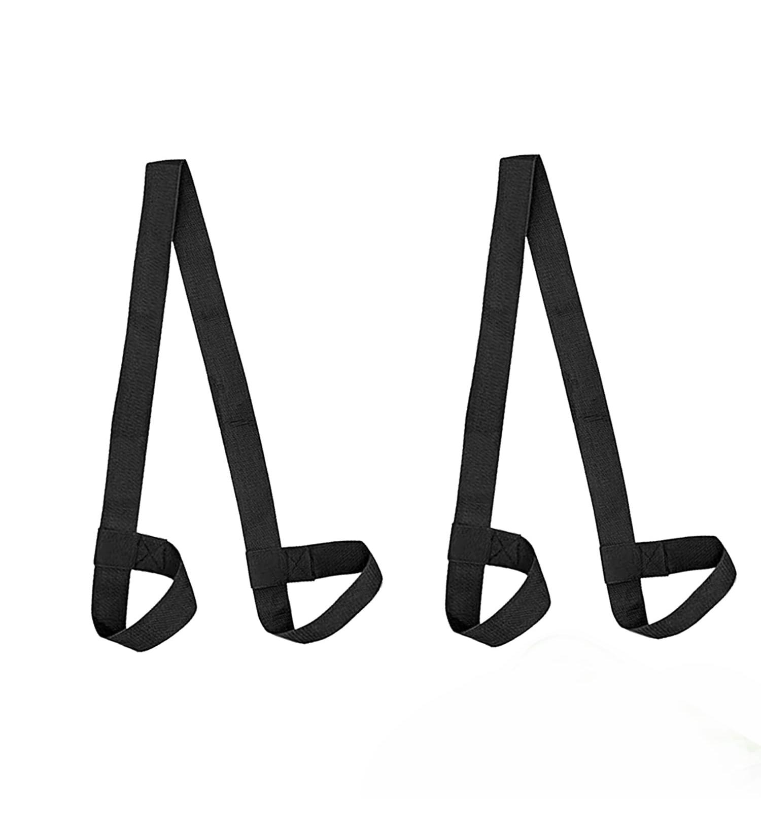 Fibound Yoga Mat Strap Set | 2 Piece Carrying Belt for All Mats | Portable Easy-Use Yoga Shoulder Strap - Buy Online on SooperMarket.com