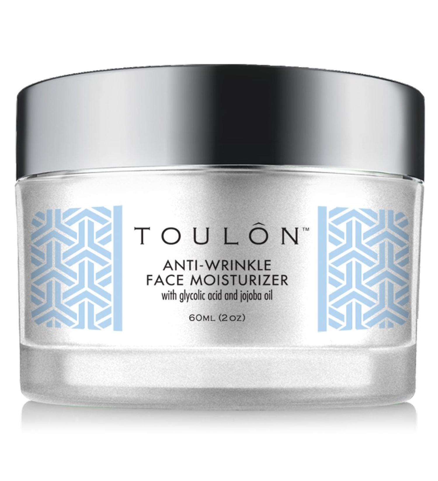 TOULON Glycolic Acid Cream 10% Face Moisturizer | Anti-Aging Wrinkle Cream with AHA | Exfoliating & Hydrating Formula | Ideal for Acne Prone Skin - Buy Online on SooperMarket.com