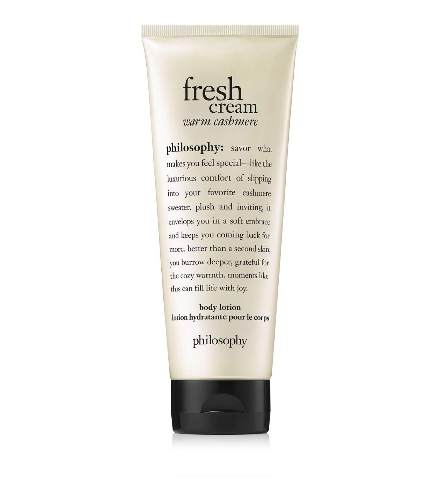 PHILOSOPHY fresh cream warm cashmere body lotion 240ml