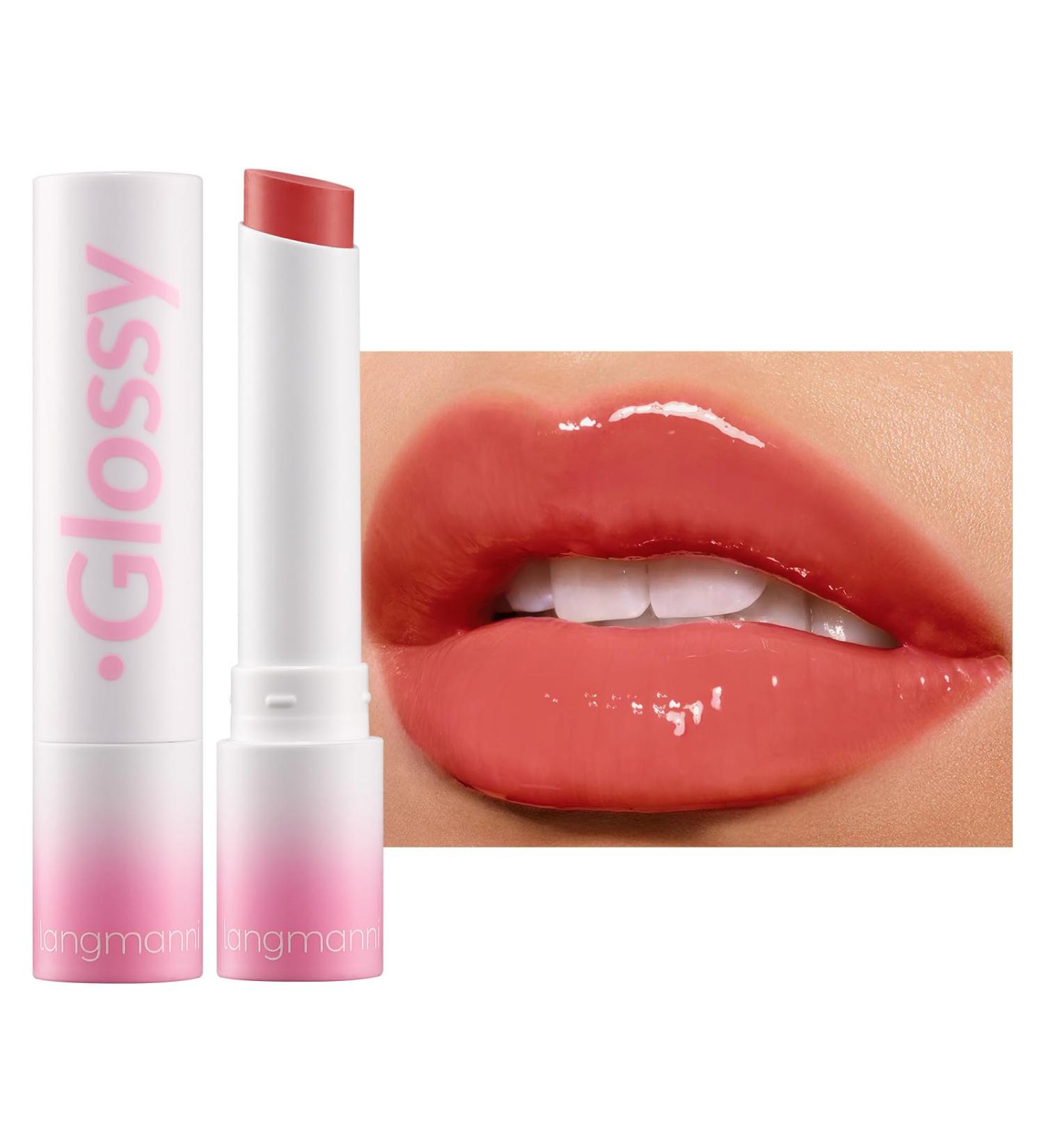 Lip Balm Moisturizing Hydrating Lighten Lip Lines Anti-dry Lip Balm Lip Gloss Makeup Lip Moisturizer Care For Women Lip Gloss - Buy Online on SooperMarket.com
