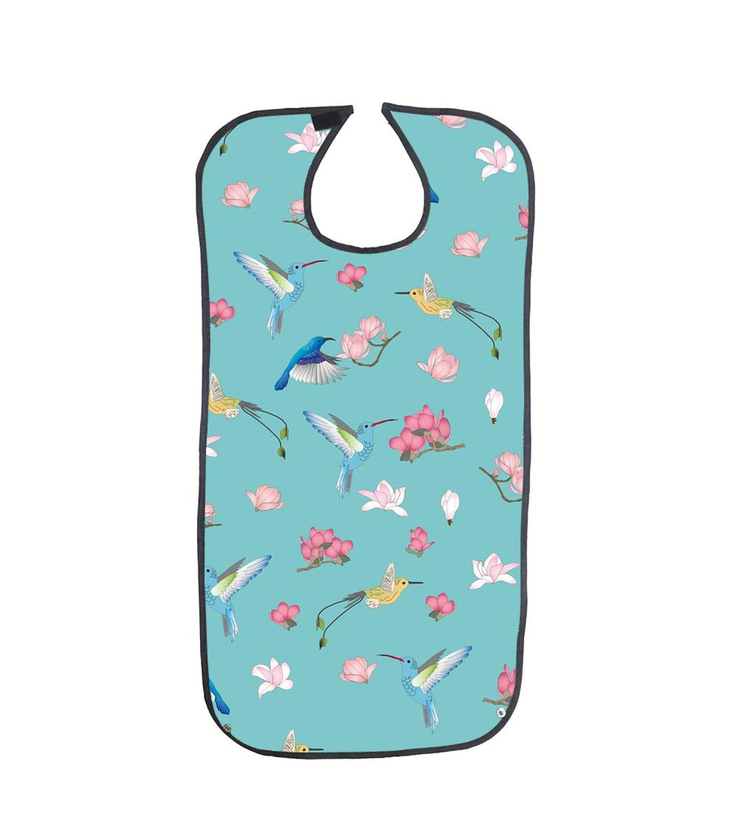 Resubalae Adult Bib - Extra Long Apron for Elderly Dinner Waterproof PVC Cover - Buy Online on SooperMarket.com