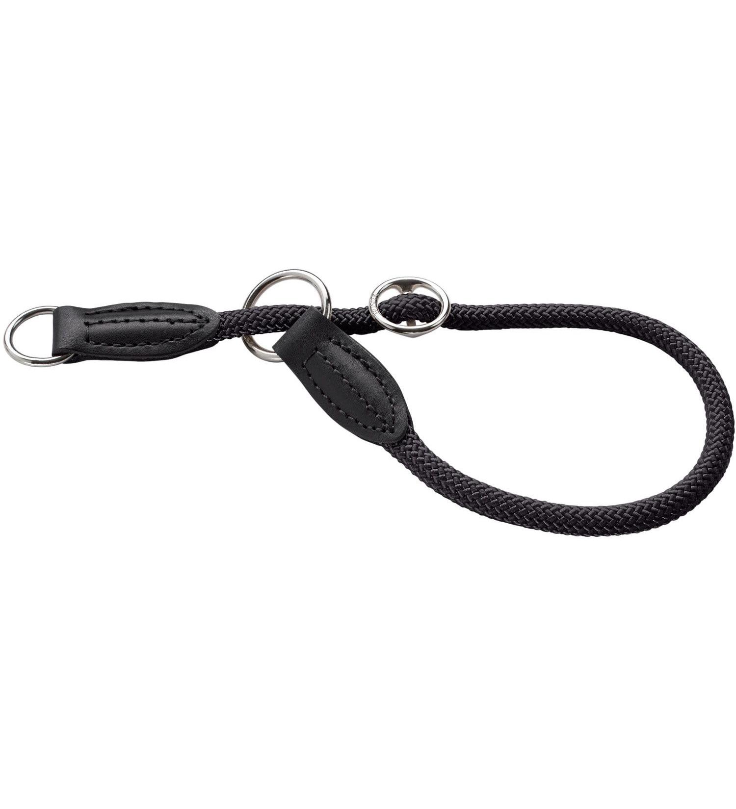 HUNTER Freestyle dressage collar dog collar pull stopper robust weatherproof 55 (L) black 55 (L) black