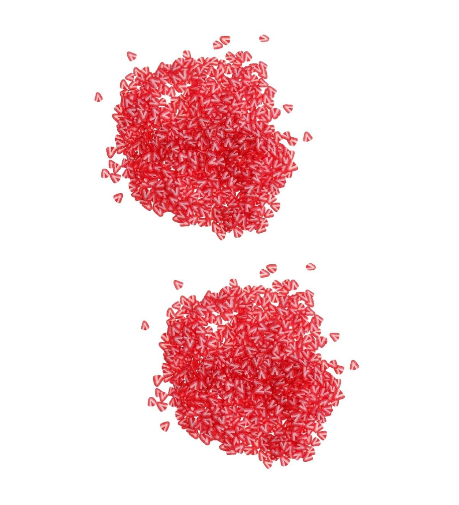 Healeved 2pcs Strawberry Fruit Nail Decals Fruit Nail Patch Manicure Sequins Strawberry Clay Slices Masquerade Siouxxie Wall Decoration Nail Clay Nail Polish Polymer Clay Manual Red 0.5x0.5x0.2cmx2pcs Redx2pcs - Buy Online on SooperMarket.com