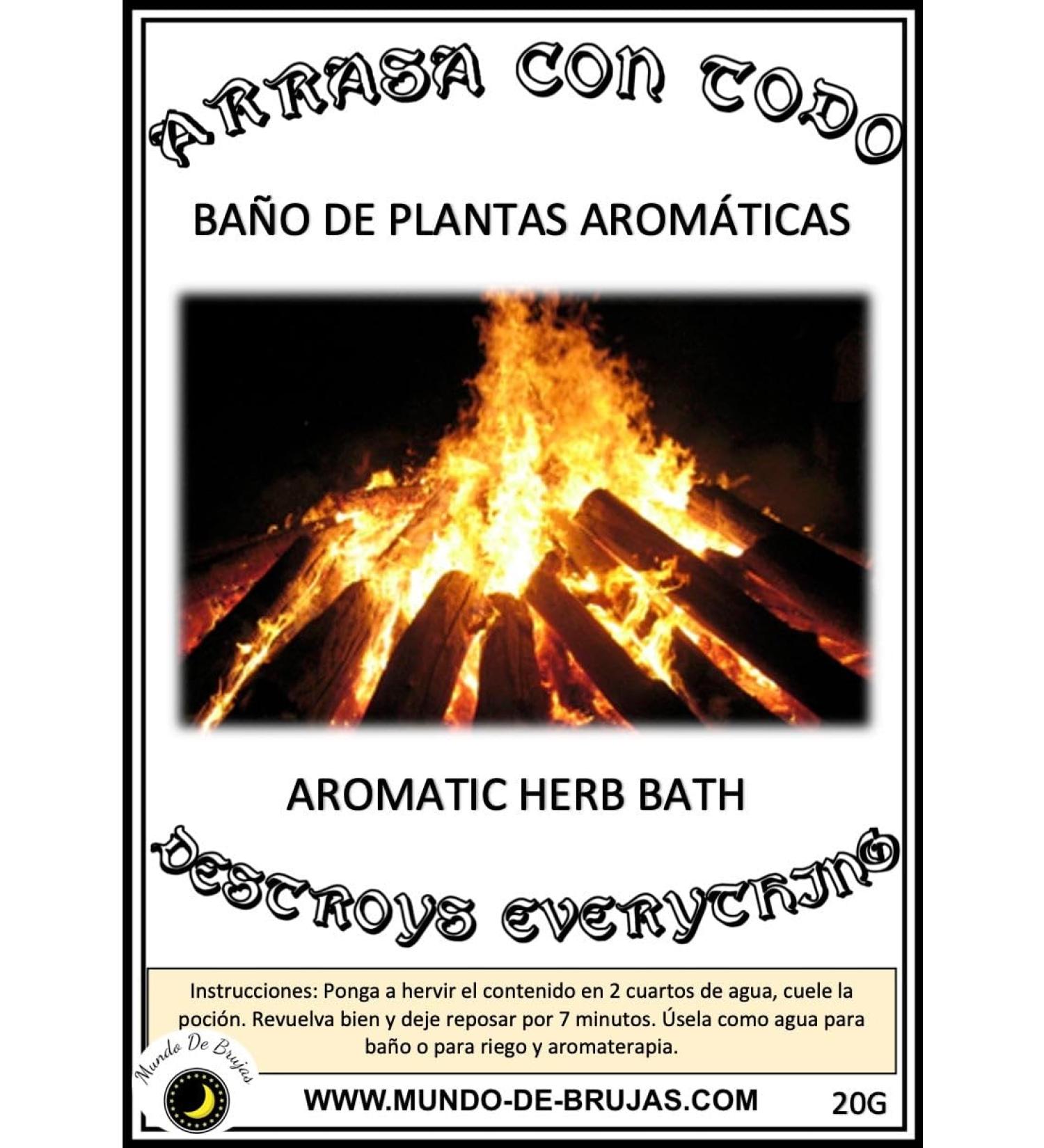 Bath Of Aromatic Plants ARRASA With Everything