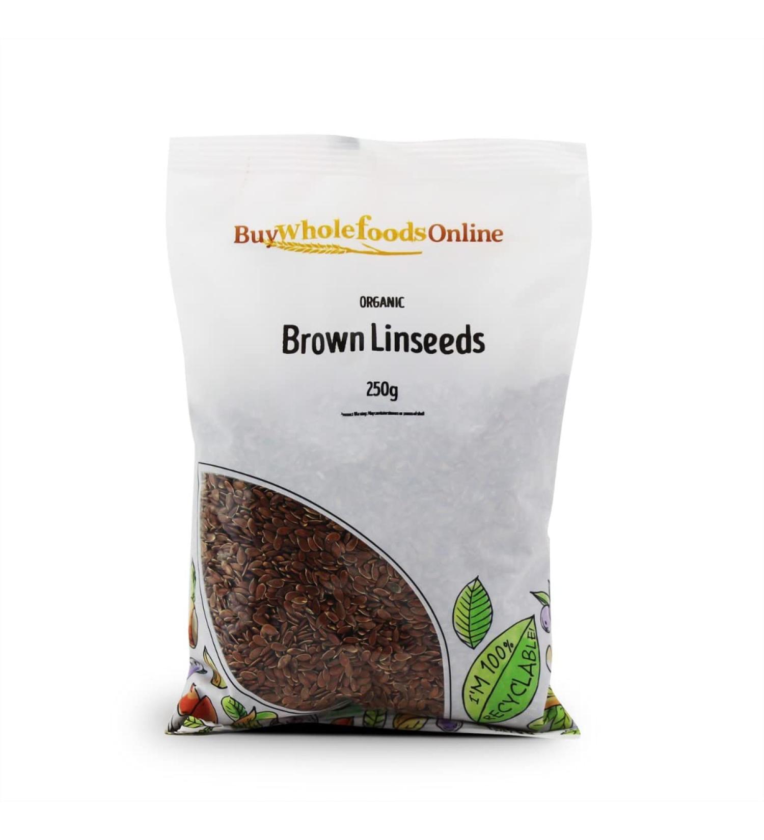 Organic Linseed Brown 250g (BWFO)