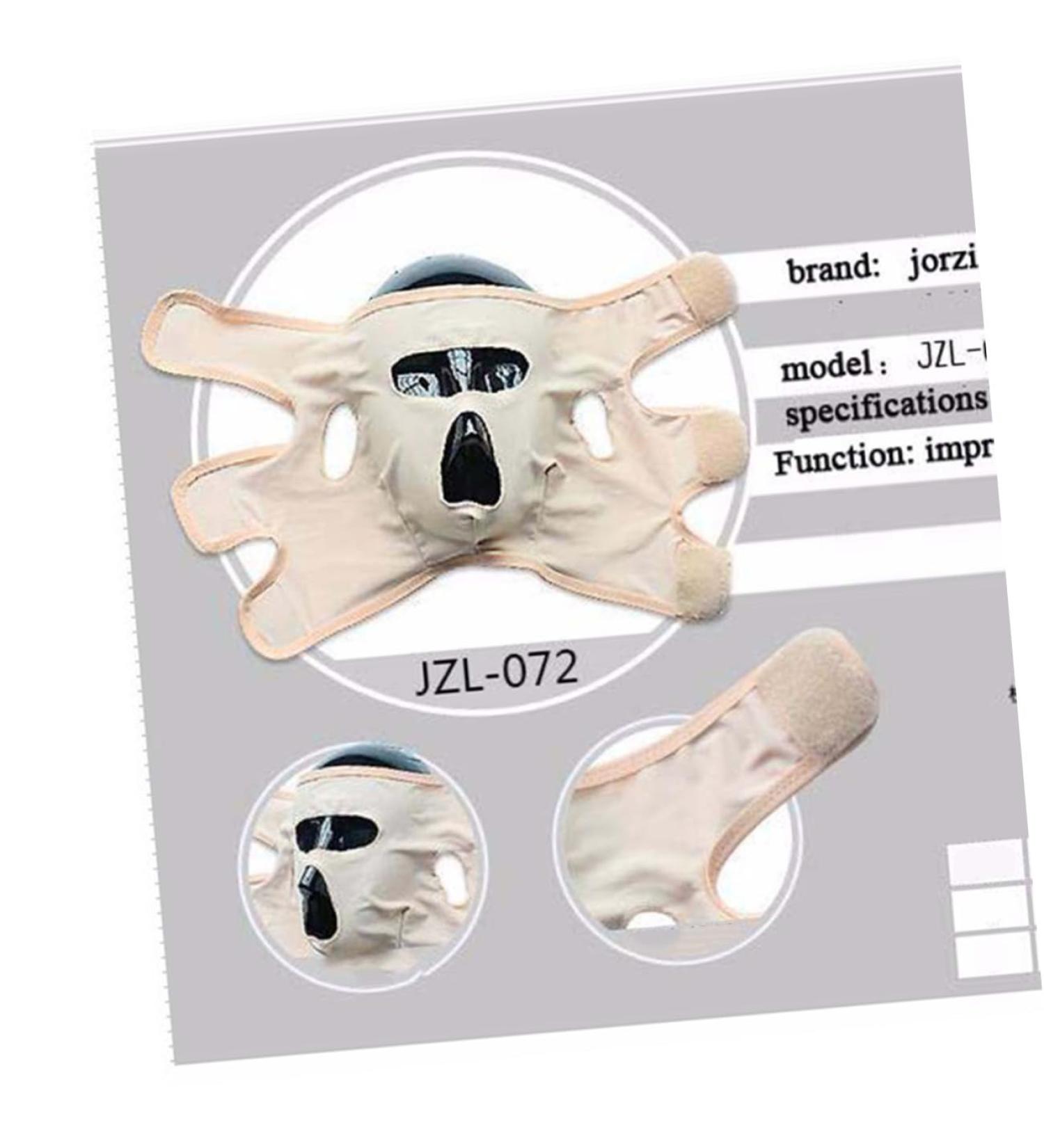 Beavorty facelift slimming breathable breathable facial slimming full -lift facial thin skin M As Shown - Buy Online on SooperMarket.com