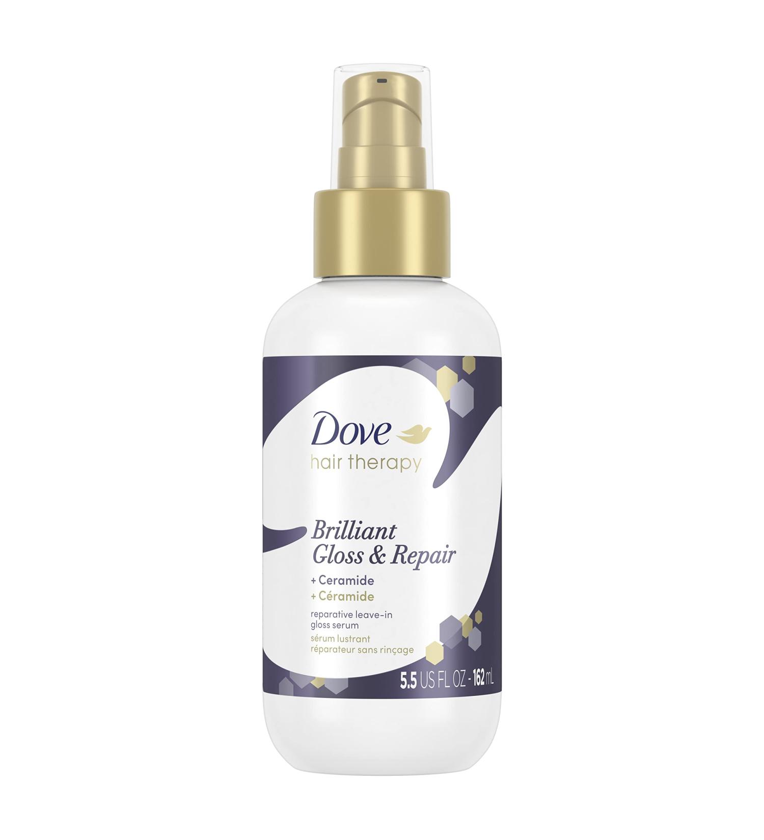 Dove Hair Therapy Leave-in Hair Treatment - Brilliant Gloss & Repair  5.5 fl oz 5.5 Fl Oz (Pack of 1)
