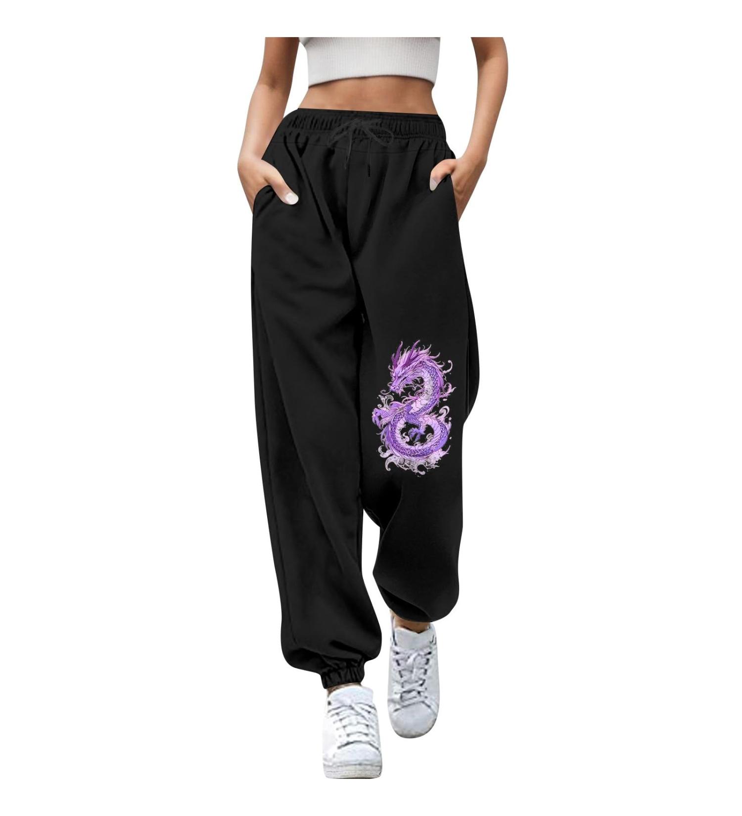 WILLBEST Sport Pants for Women Running Joggers Causal Exercise Cycling Sweatpants Ladies Cuffed Trouser Jogging Bottom Activewear 3XL 658-djufh-f-purple - Buy Online on SooperMarket.com