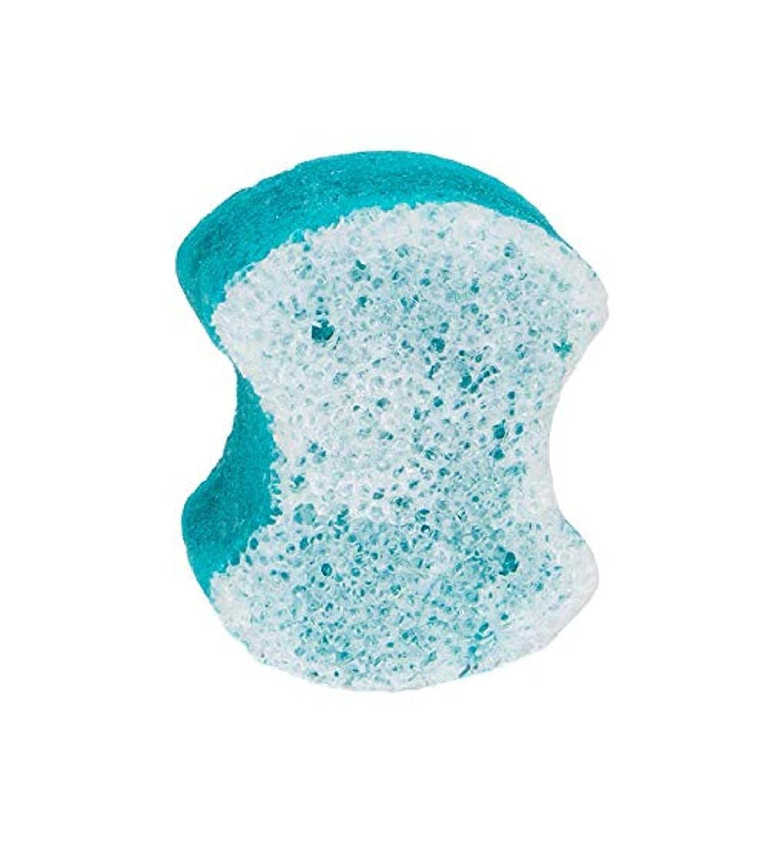 Spongeables Pedi-Scrub Foot Buffer, The Soap is in The Sponge, Contains Shea Butter and Tea Tree Oil, Foot Exfoliating Sponge, 20+ Washes, Ocean Breeze Scent, 1 Count, 156a12-aMZ