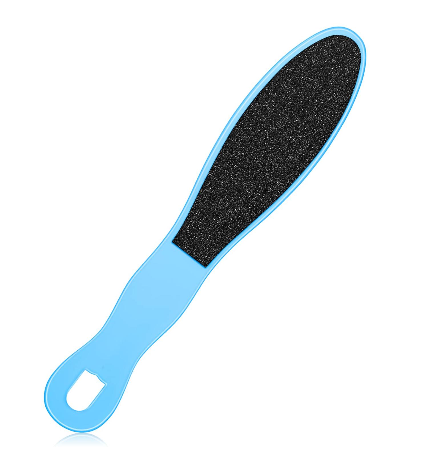 Double Sided Foot File Pedicure Foot Care Repair Tool Reusable Foot Scraper Hard Skin Remover Calluses Dead Skin Remover for Feet Foot Rasp File Foot Scrubber for Peel Wet Dry Cracked Feet Heel (Blue) - Buy Online on SooperMarket.com