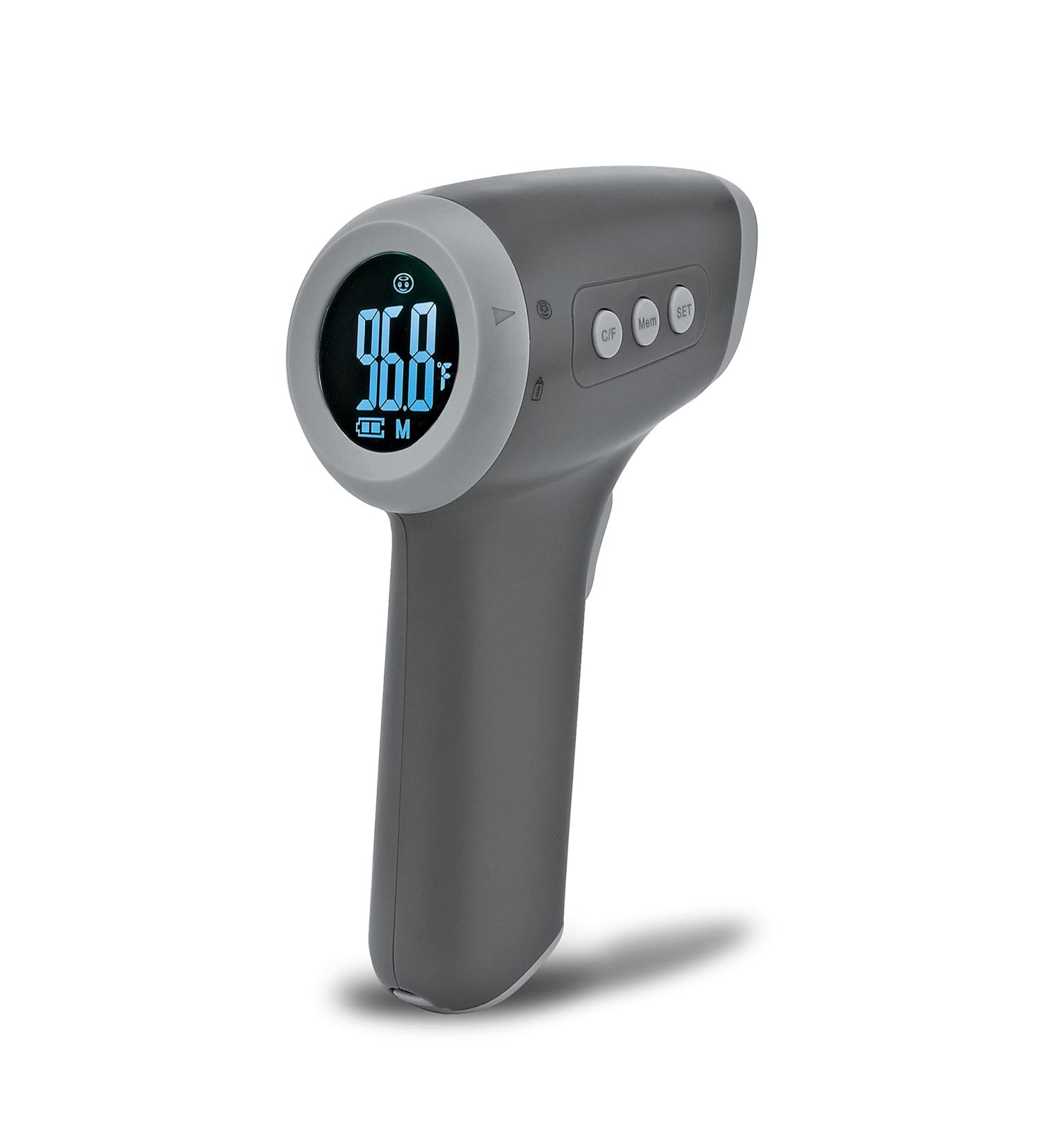 Sunbeam Touchless Digital Infrared Forehead Thermometer Body and Object Modes Instant and Accurate for Adults and Kids Audio Fever Warning Recalls Last 10 Readings Body + Object - Buy Online on SooperMarket.com