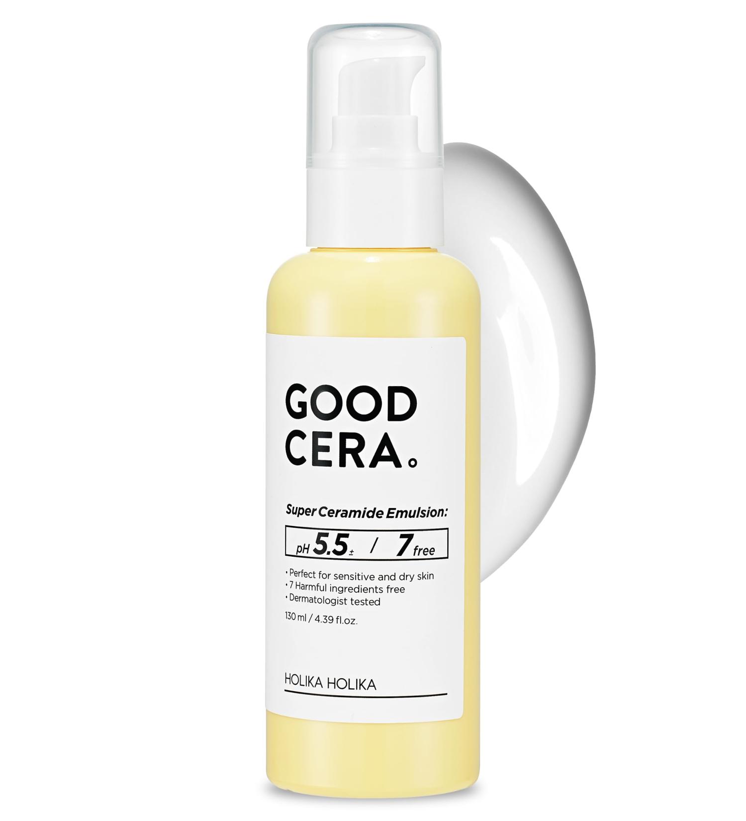 Holika Holika Good Cera Super Ceramide Emulsion 130ml - Nourishing Moisturizer for Healthy Skin | International Shipping Available - Buy Online on SooperMarket.com