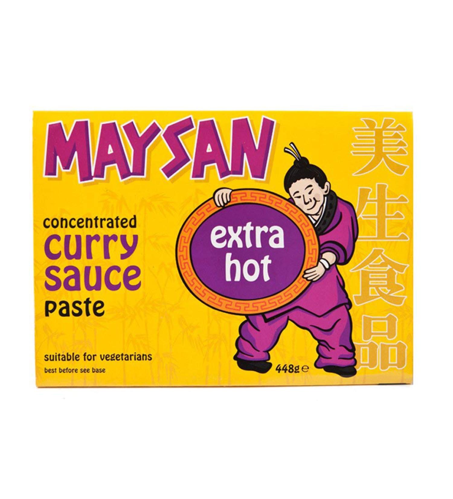Maysan Extra Hot Curry Sauce Paste 448 g - Buy Online on SooperMarket.com