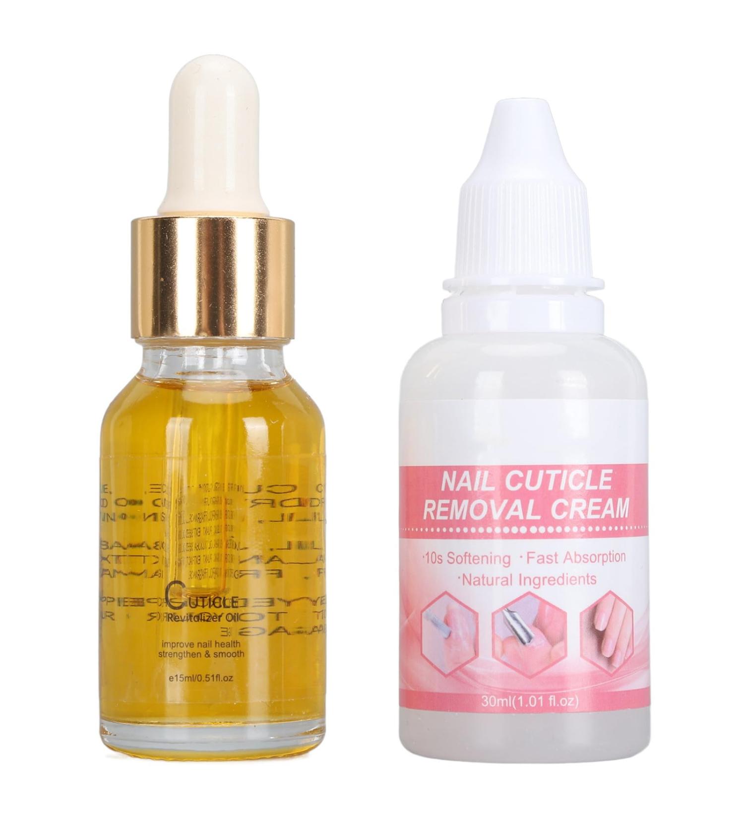 Nail Cuticle Remover Kit Hydrate Exfoliating Powered Cuticle Remover Kit for Travel Use (LS152-2) - Buy Online on SooperMarket.com