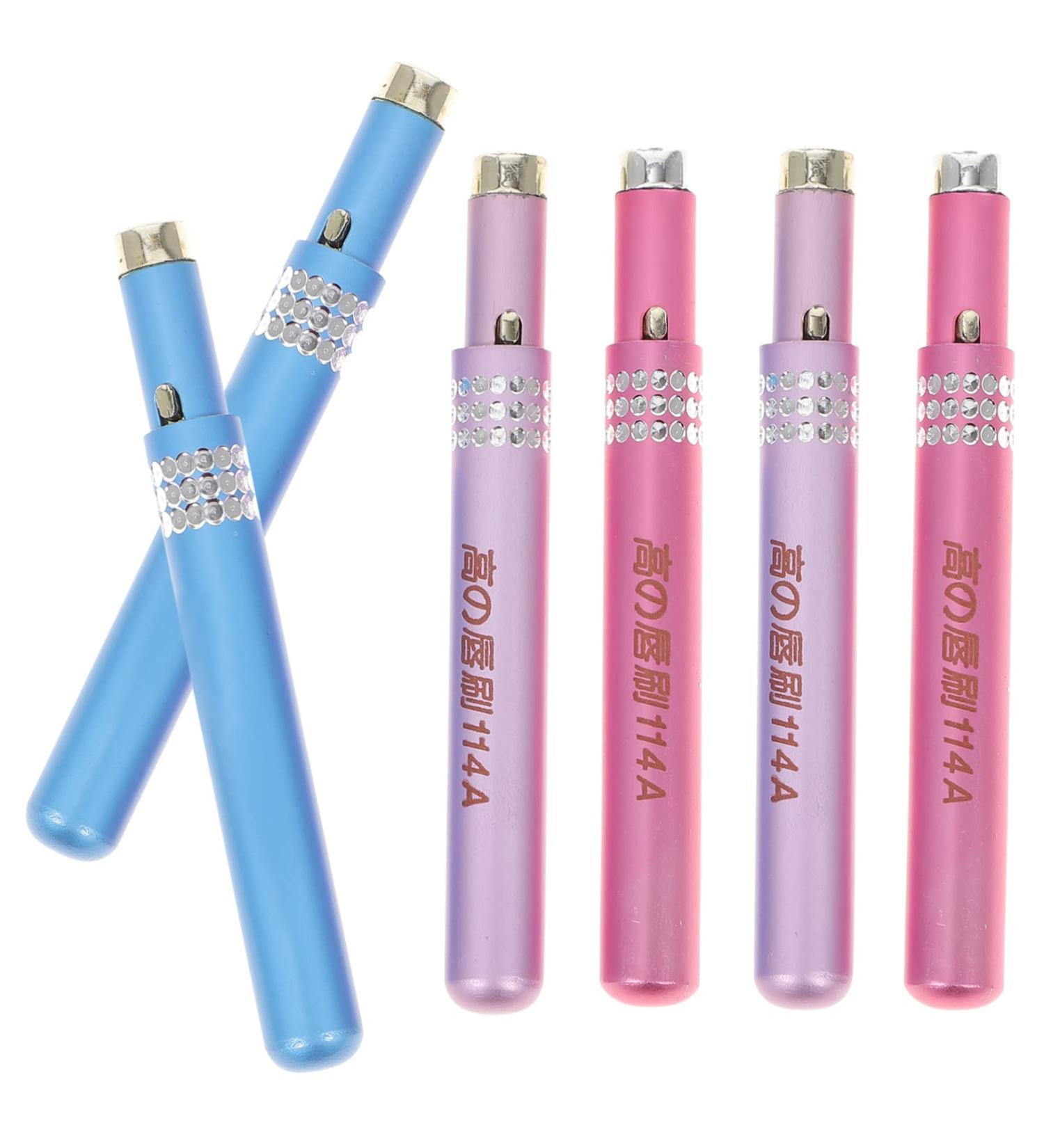NOLITOY Retractable Lip Brush Set - 6 Pcs Portable Lip Makeup Applicators for Lip Gloss & Lipsticks - Buy Online on SooperMarket.com