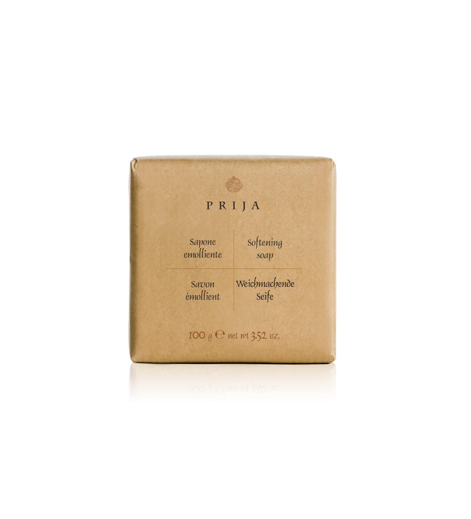 Prija Softening Soap with Vegetable Glycerin - Hydrating Vegan Soap | 100% Recycled Packaging | International Shipping - Buy Online on SooperMarket.com