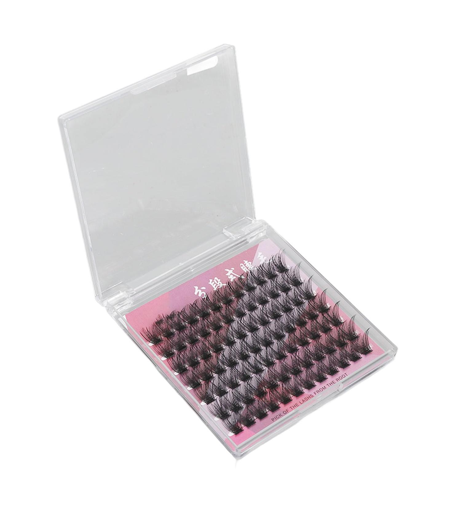 D Curl Extension Eyelashes Thick 84 Clusters D Curl Lash Extensions Dense for Daily Use - Buy Online on SooperMarket.com
