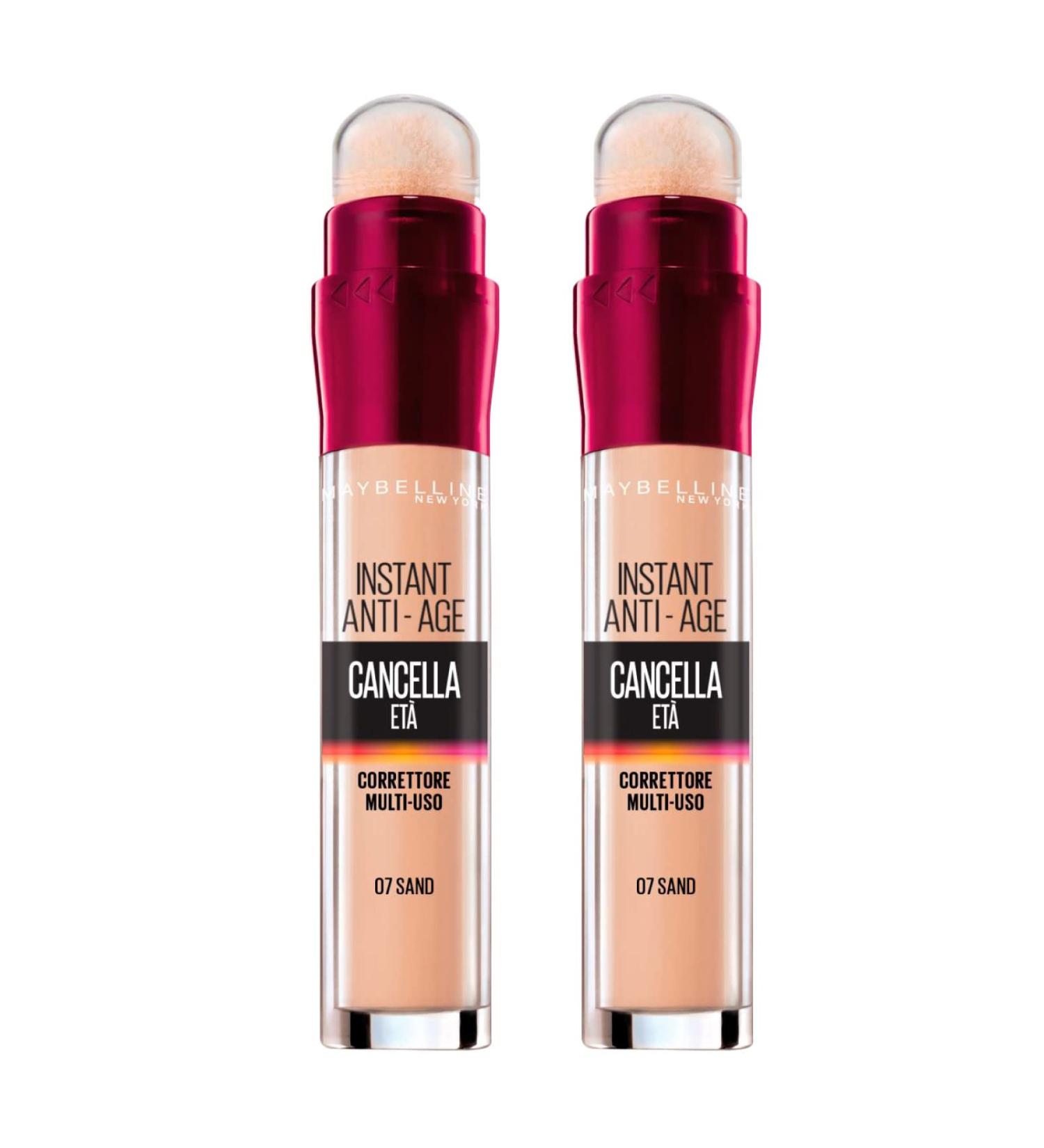 Maybelline Age Corrector Liquid Multi-Purpose Color 07 Sand - 2 Pack | International Shipping - Buy Online on SooperMarket.com